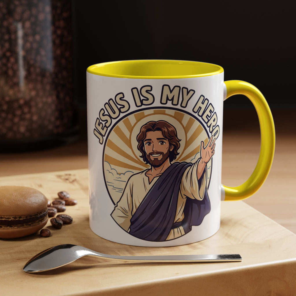 FTF - "Jesus Is My Hero" Sunburst - Mug