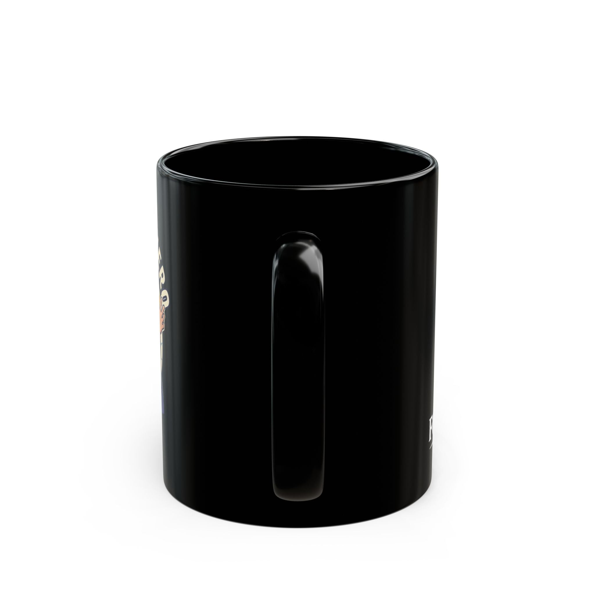 FTF - "Jesus Is My Hero" Sunburst - Black Mug (11oz/15oz)