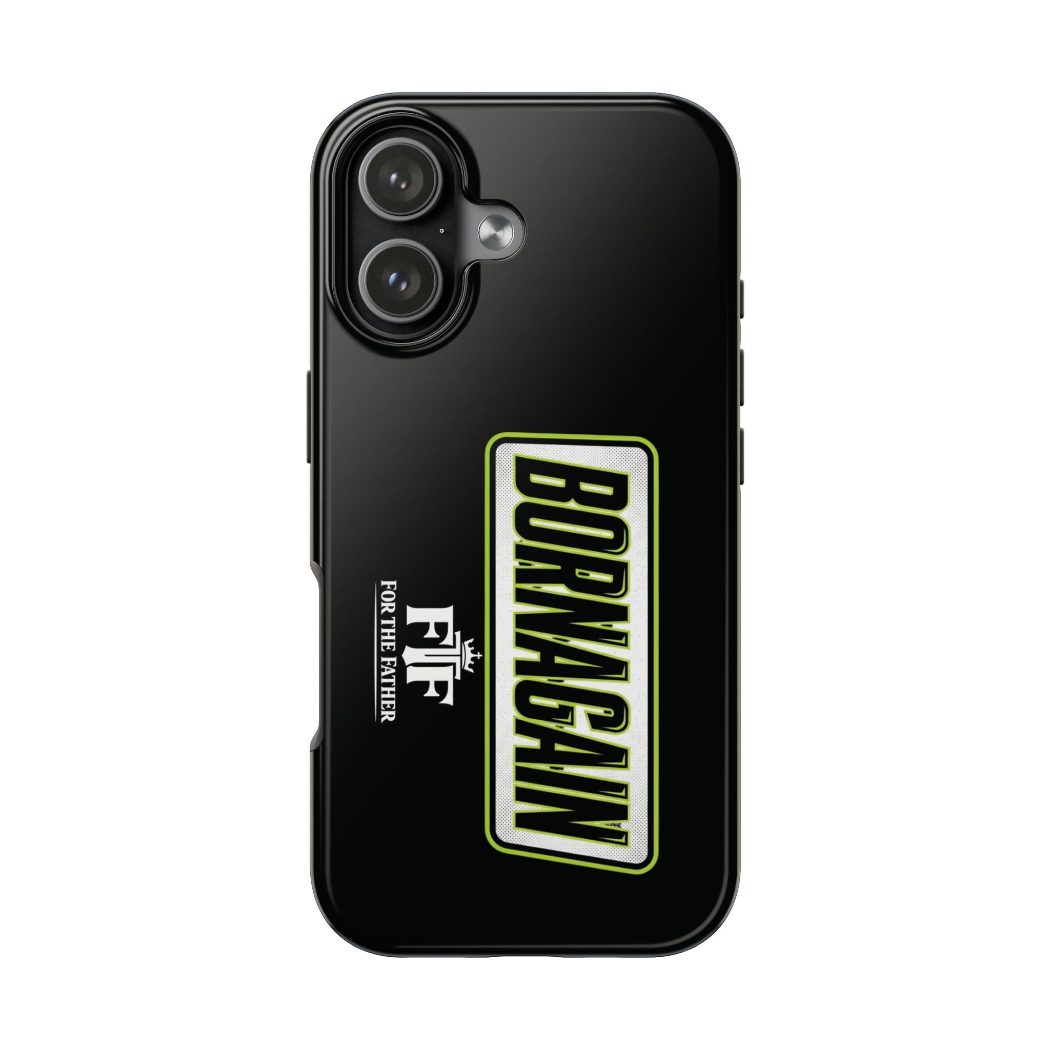 FTF - BORNAGAIN - Black Tough Phone Case
