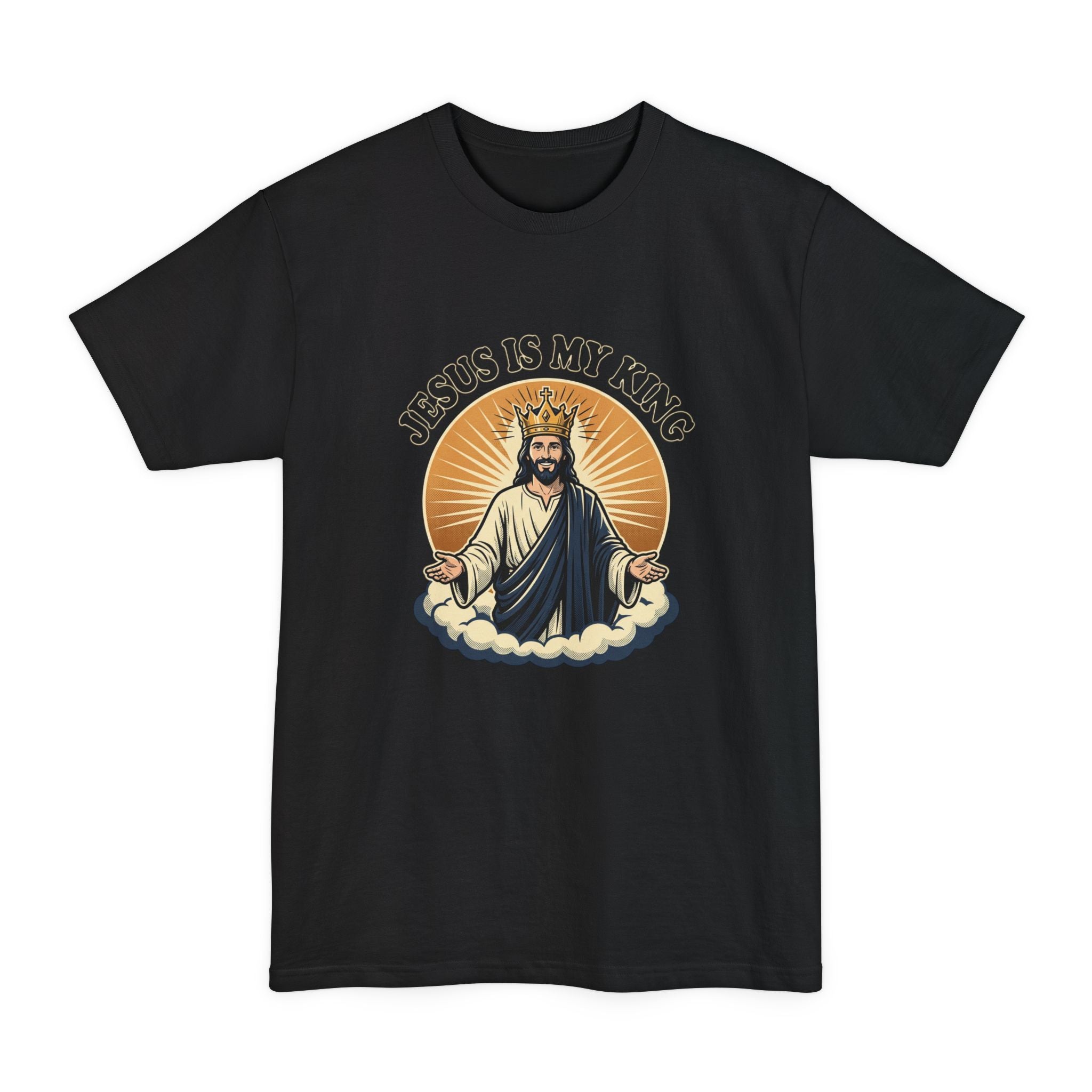 Jesus Is My King T-Shirt (Big & Tall) 100% Cotton