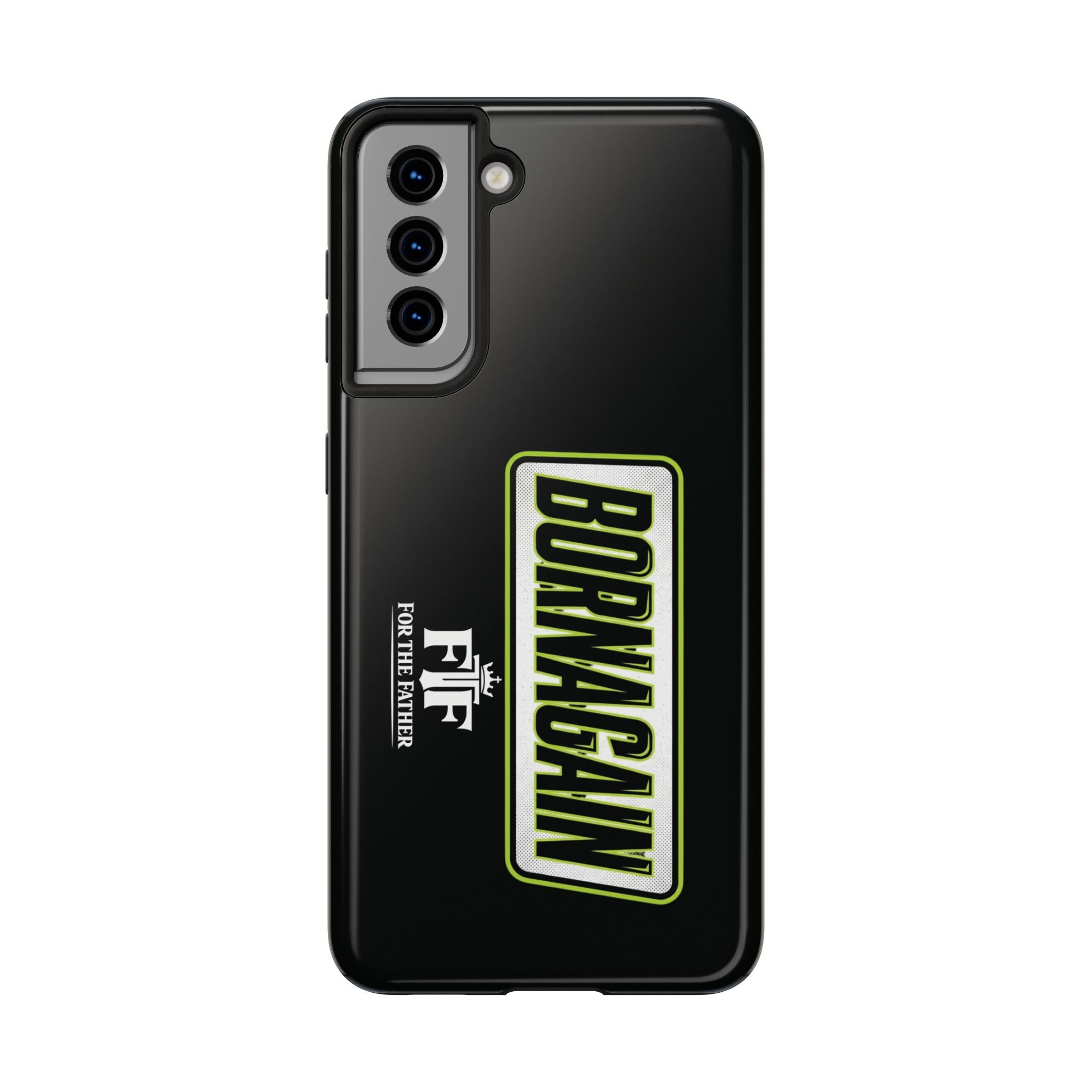 FTF - BORNAGAIN - Black Tough Phone Case