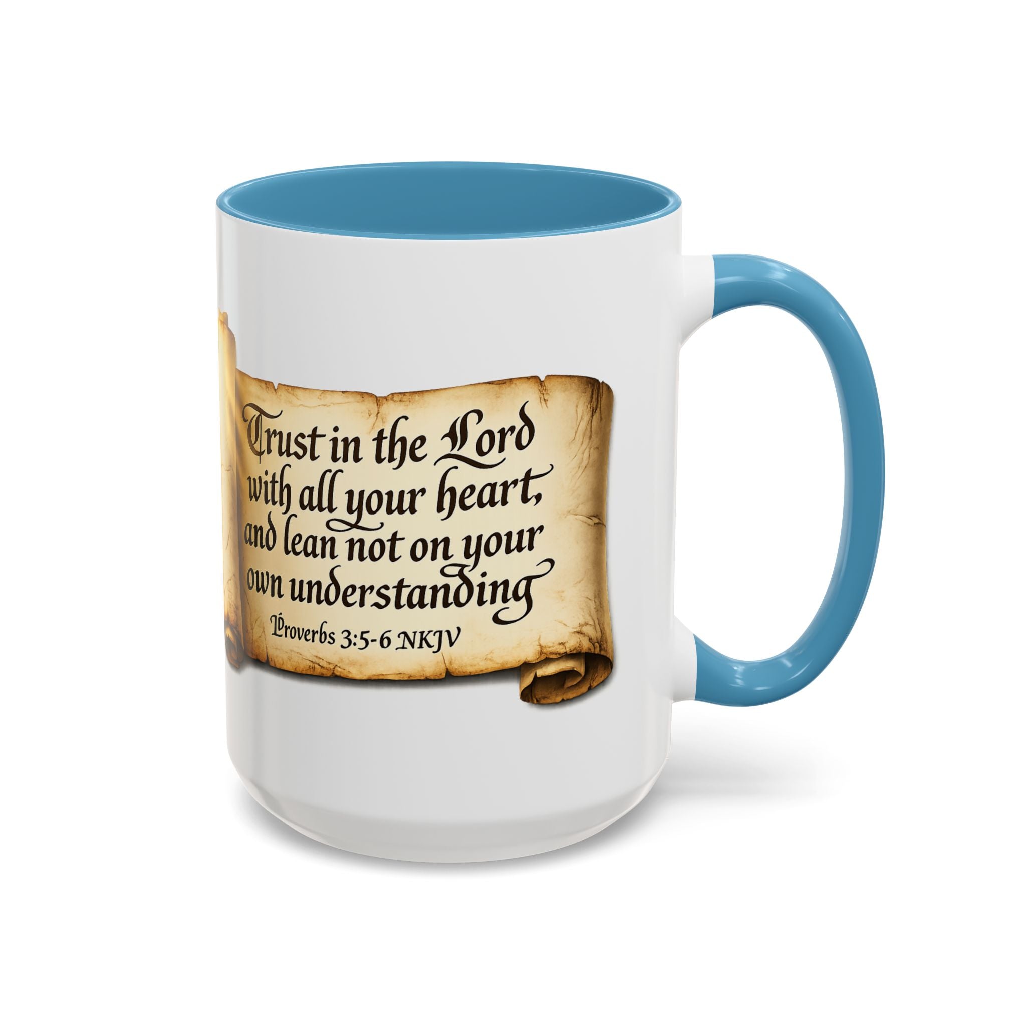 FTF - "Trust In The Lord" Proverbs 3:5 Scroll - Coffee Mug