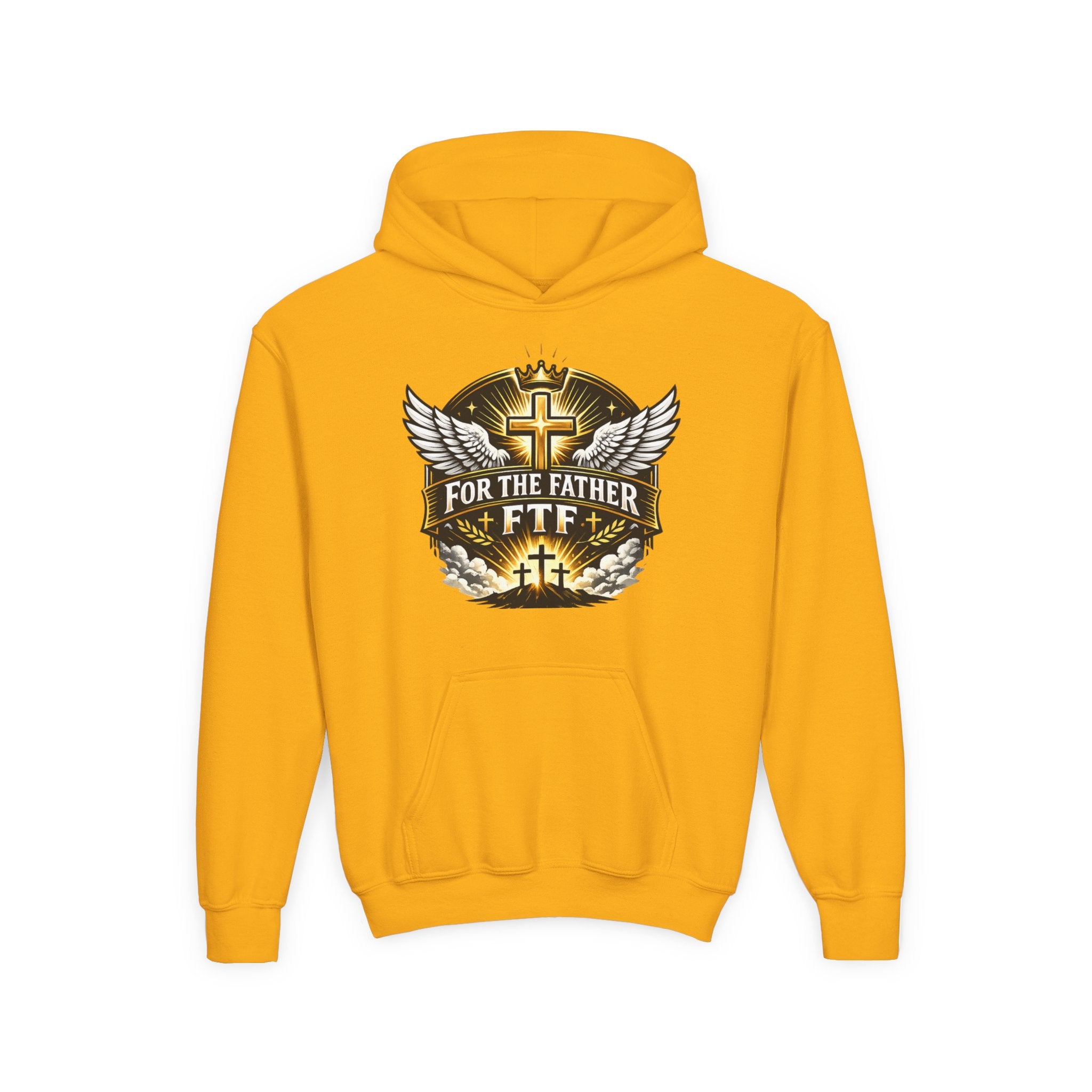 FTF - "Jesus Is My Hero" Sunburst - Youth Hoodie