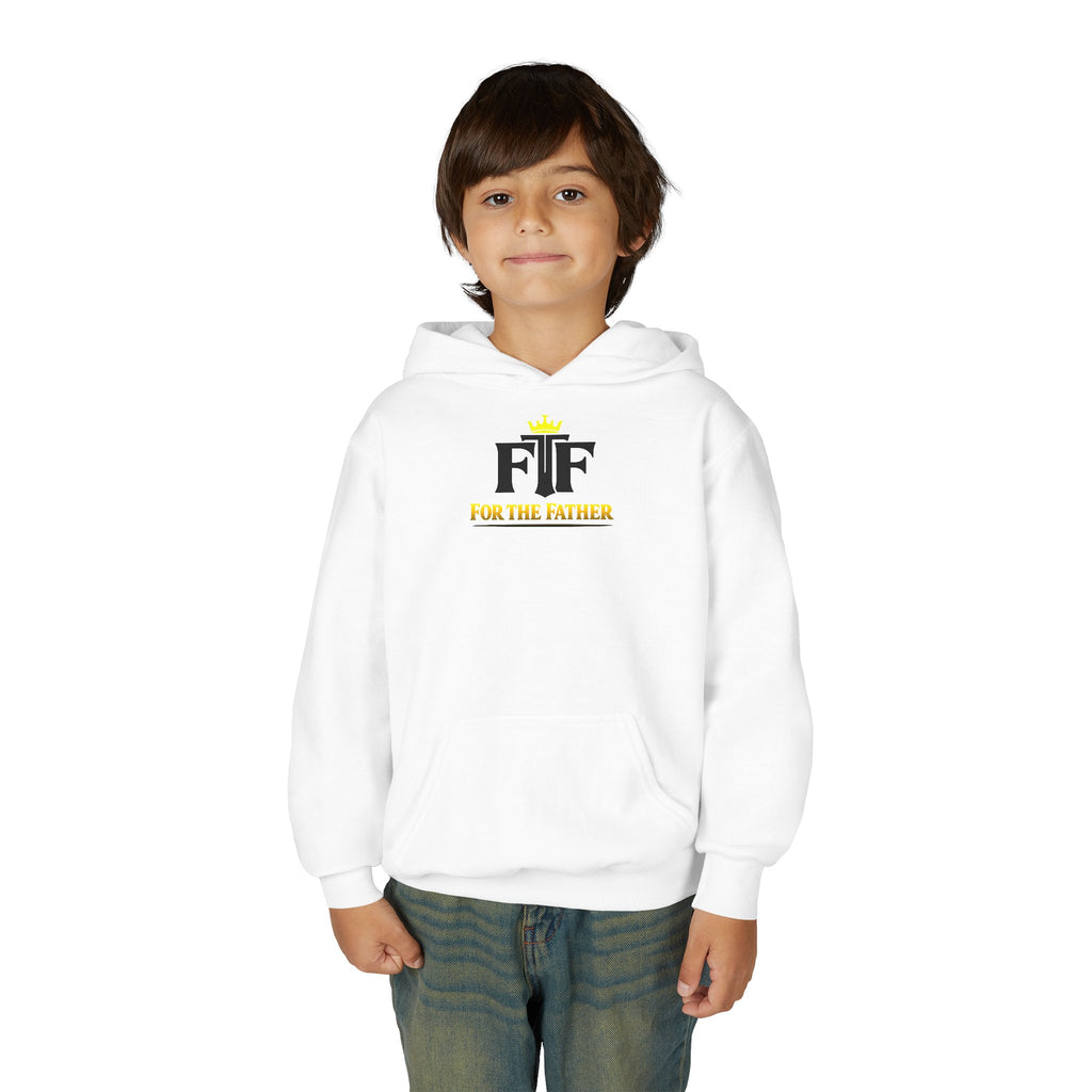FTF - 'Jesus Is My Hero' Christian Faith Pullover (For The Fathers Logo)
