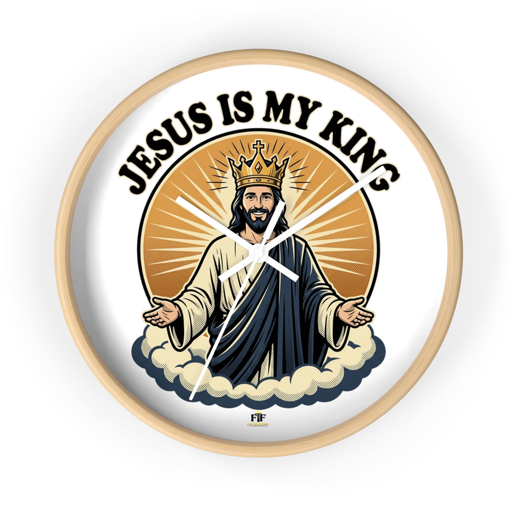 FTF - Jesus Is My King - Wall Clock