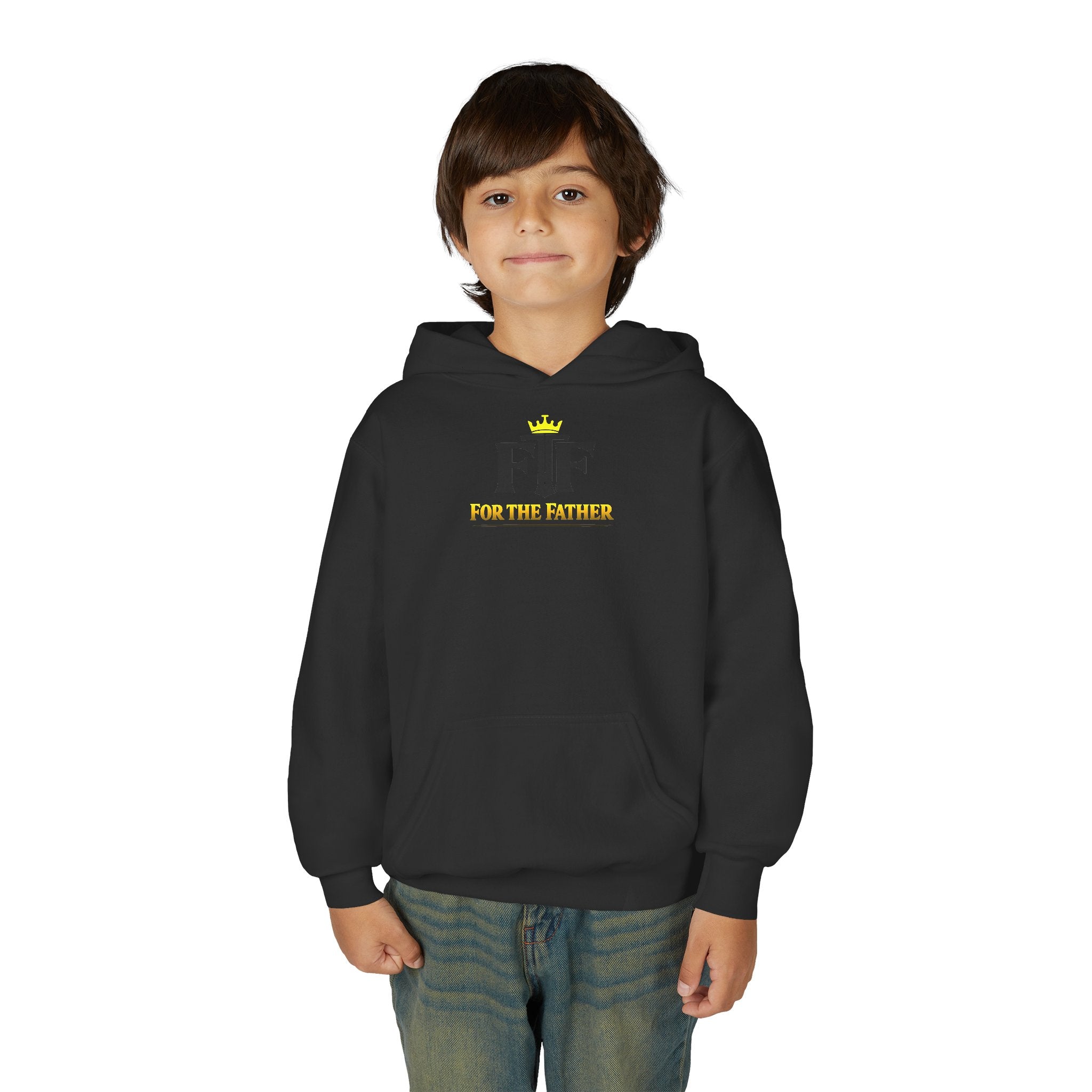 FTF - 'Jesus Is My Hero' Christian Faith Pullover (For The Fathers Logo)