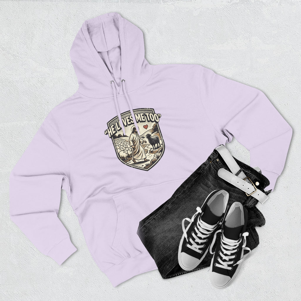 'He Loves Me Too' - Lonely Sheep Hoodie