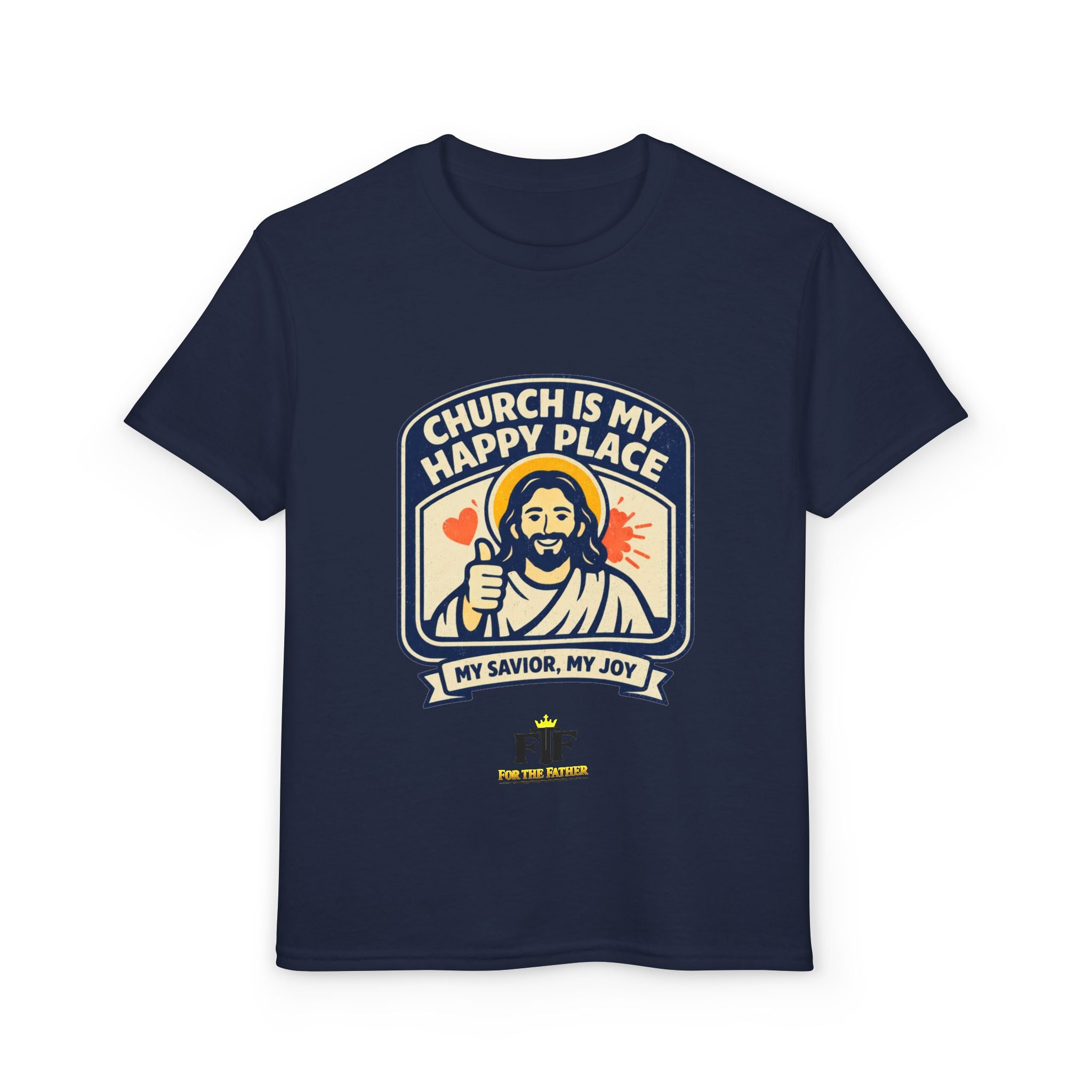 FTF - "Church Is My Happy Place" HTU - Youth T-Shirt