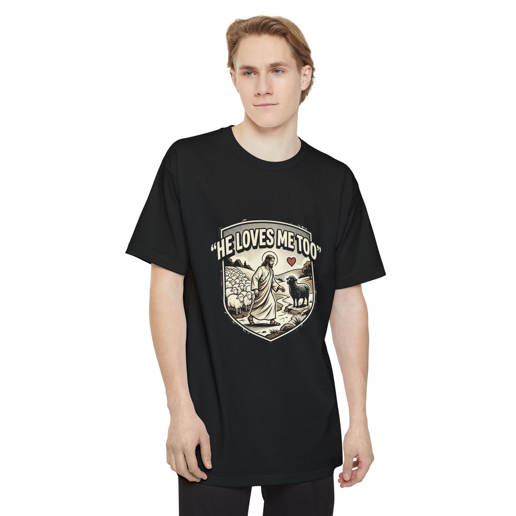 He Loves Me Too T-Shirt – Christian Jesus Shepherd Graphic Tee
