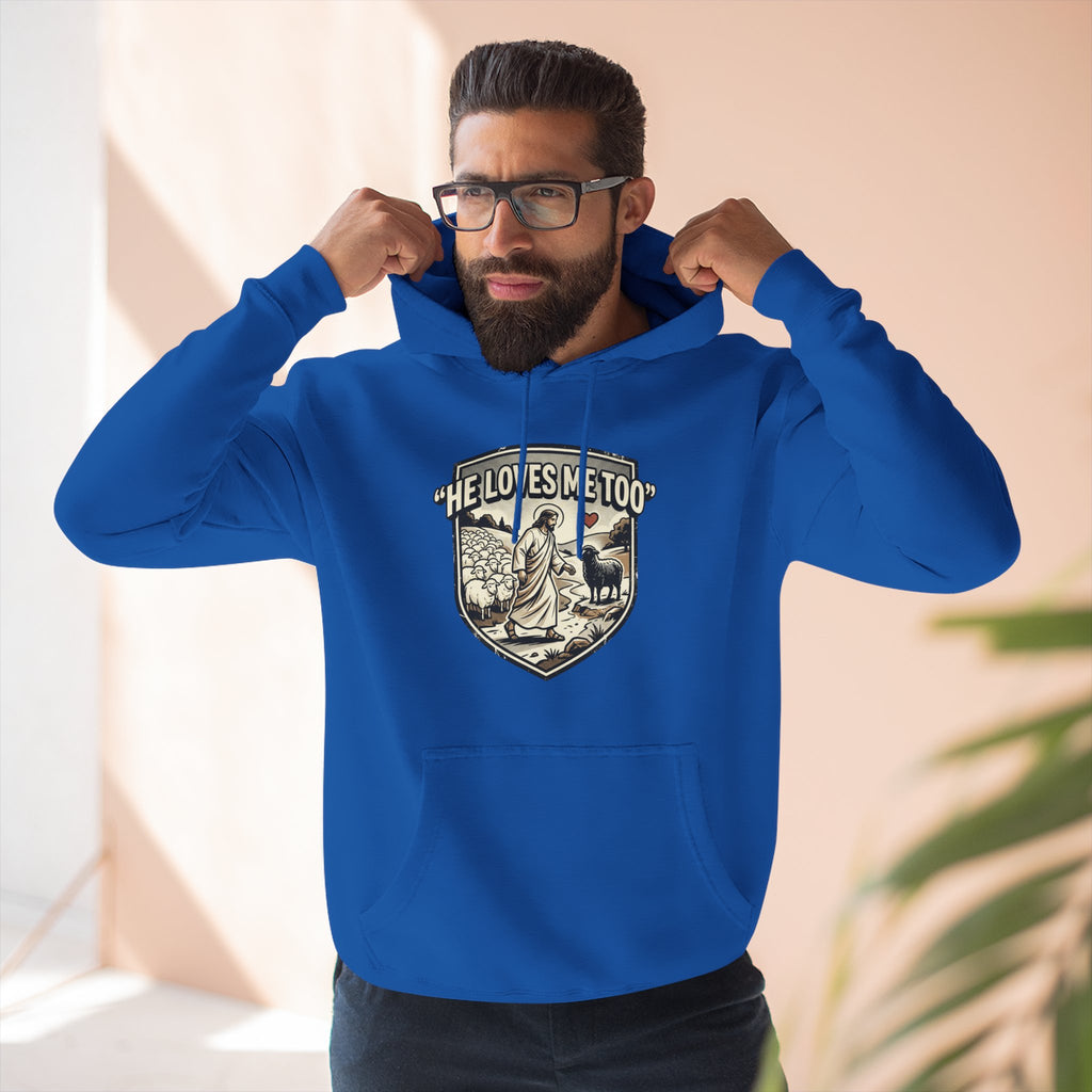 'He Loves Me Too' - Lonely Sheep Hoodie