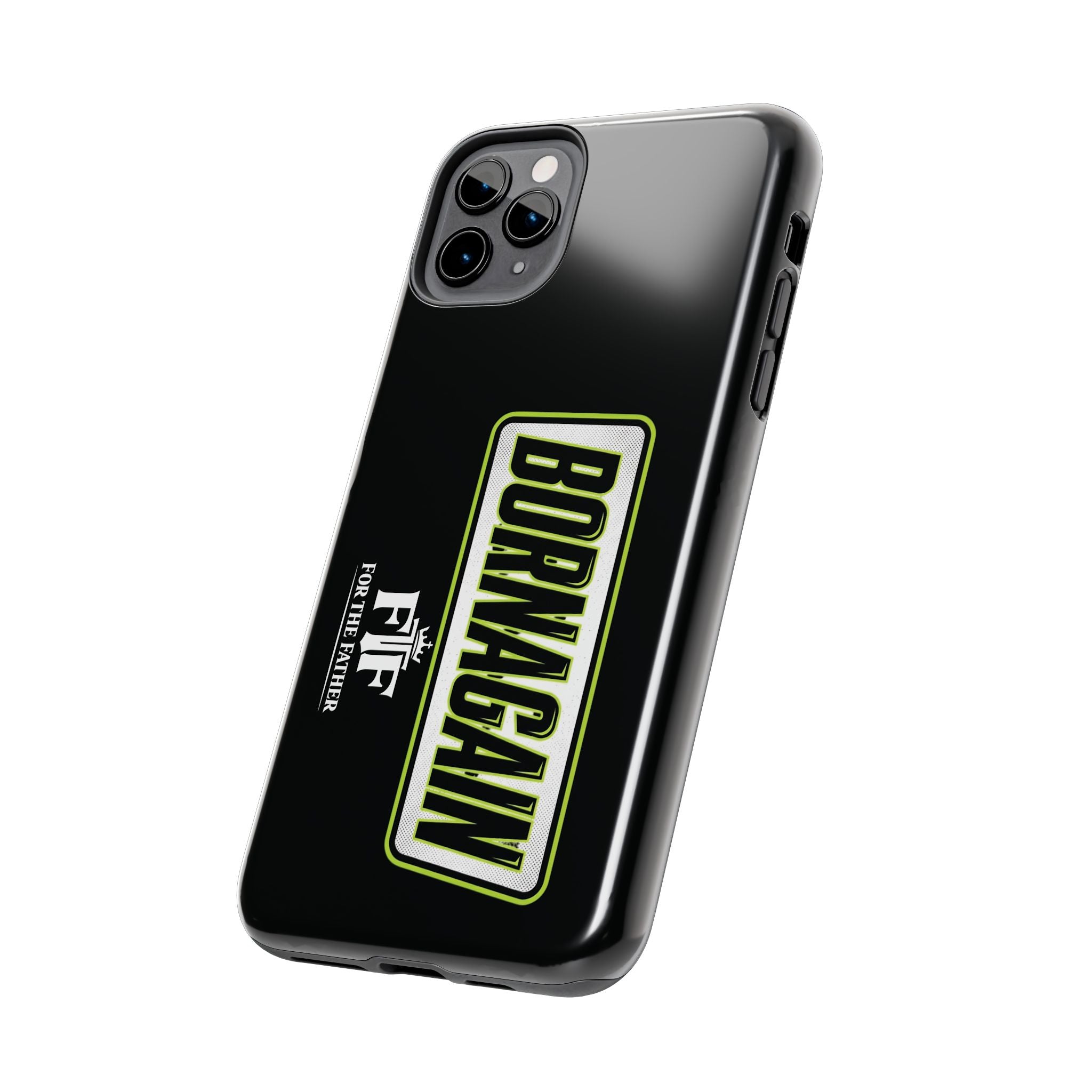 FTF - BORNAGAIN - Black Tough Phone Case