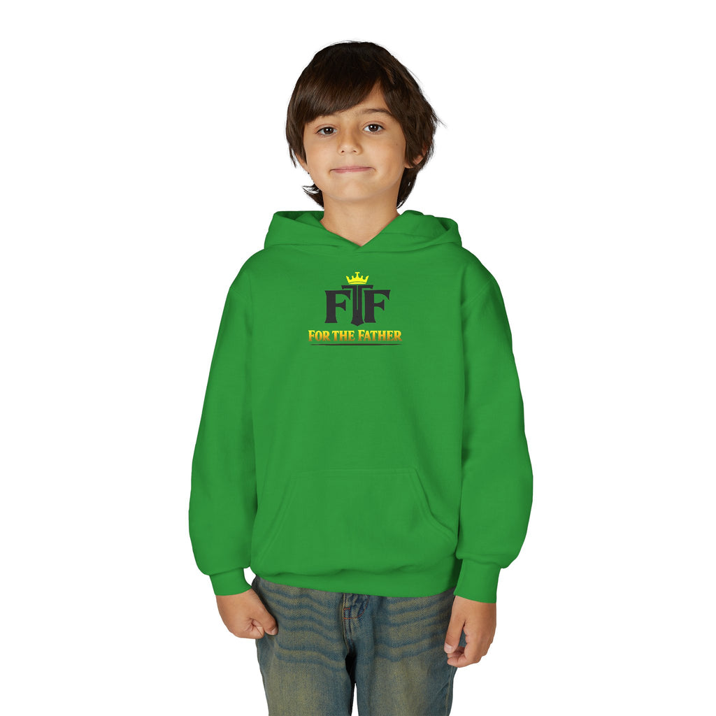 FTF - 'Jesus Is My Hero' Christian Faith Pullover (For The Fathers Logo)