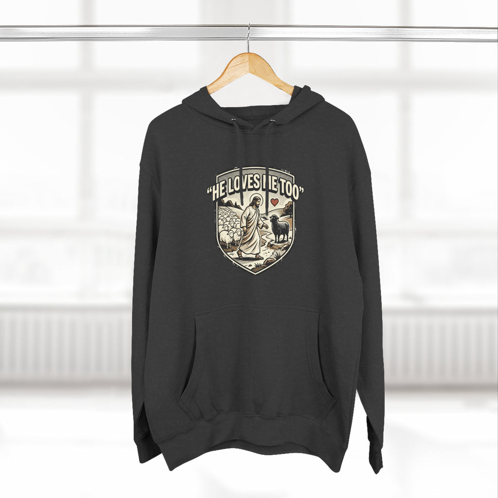 'He Loves Me Too' - Lonely Sheep Hoodie