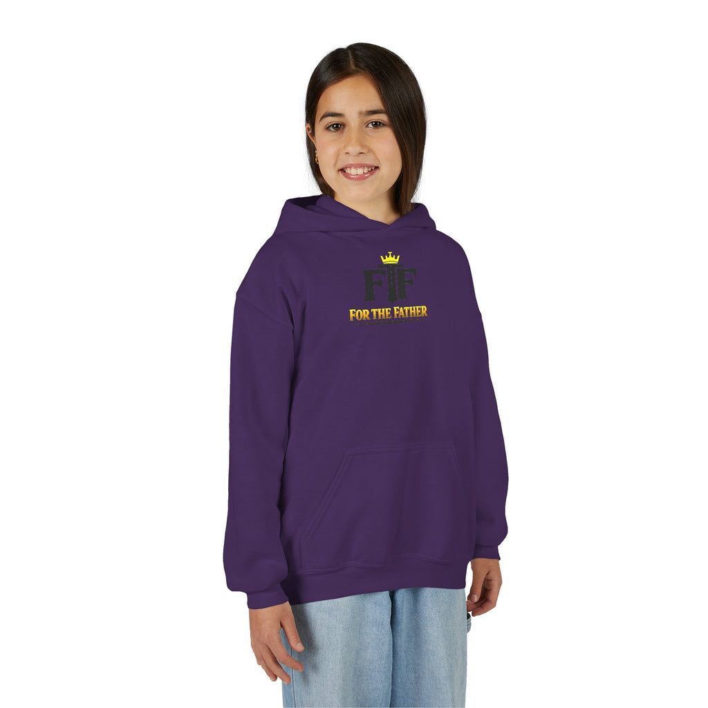 FTF - 'Jesus Is My Hero' Christian Faith Pullover (For The Fathers Logo)