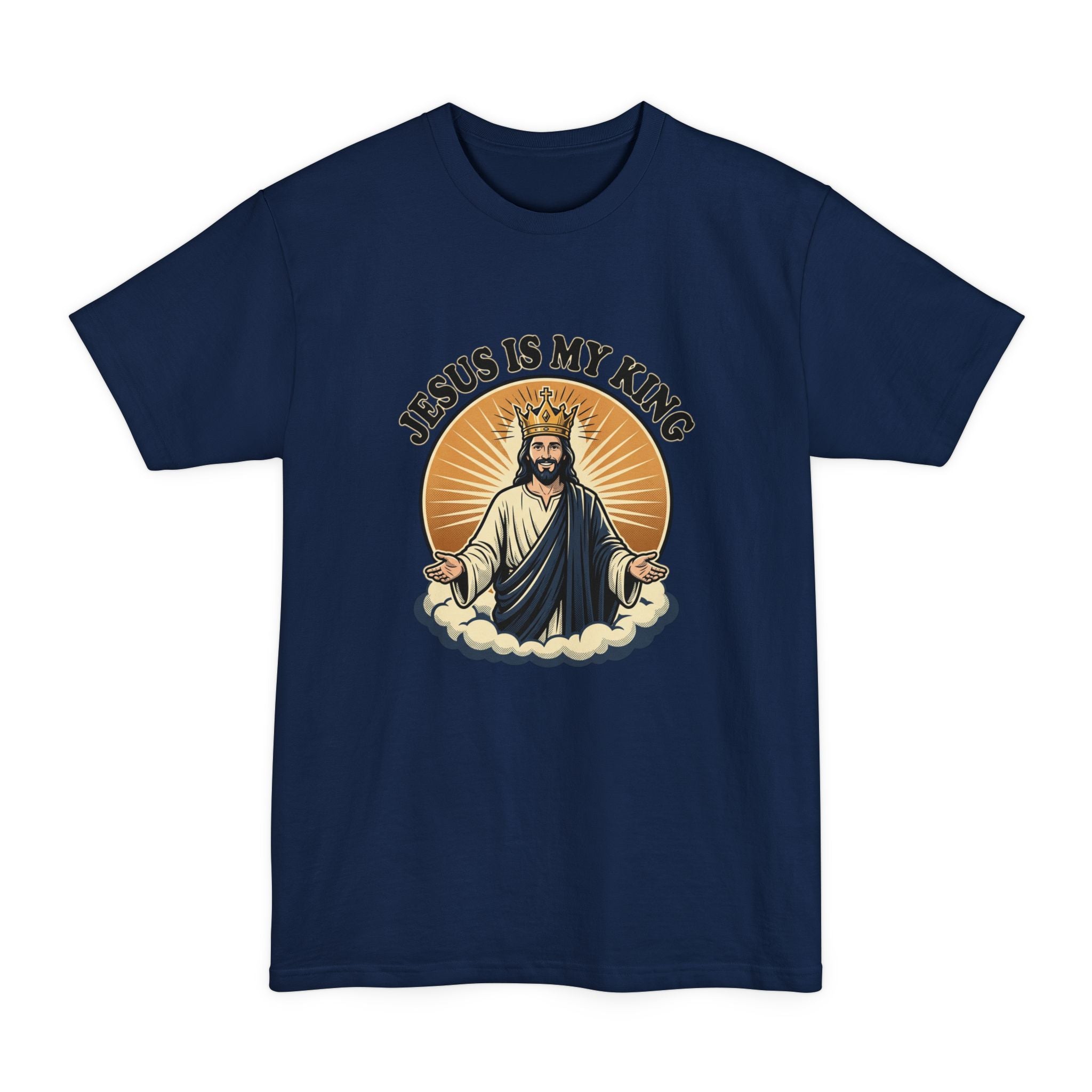 Jesus Is My King T-Shirt (Big & Tall) 100% Cotton