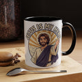 FTF - "Jesus Is My Hero" Sunburst - Mug