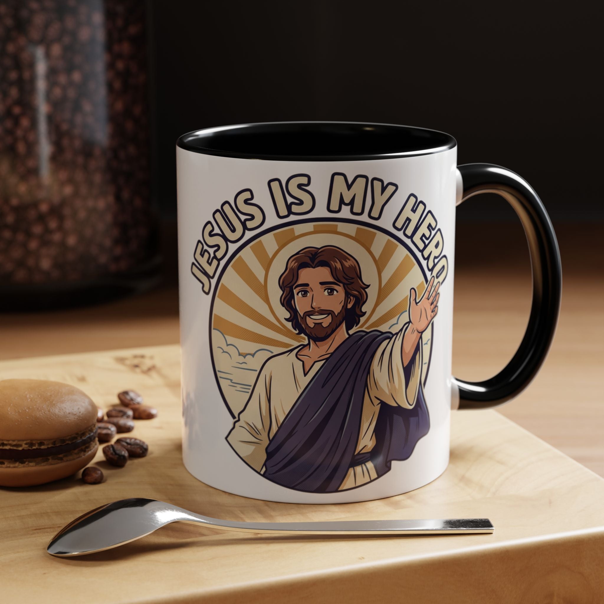 FTF - "Jesus Is My Hero" Sunburst - Mug