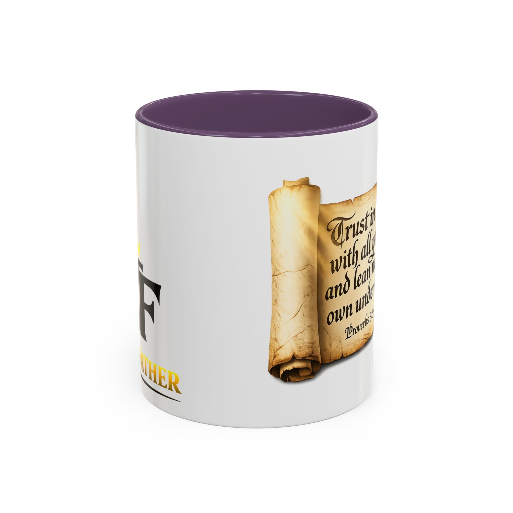 FTF - "Trust In The Lord" Proverbs 3:5 Scroll - Coffee Mug