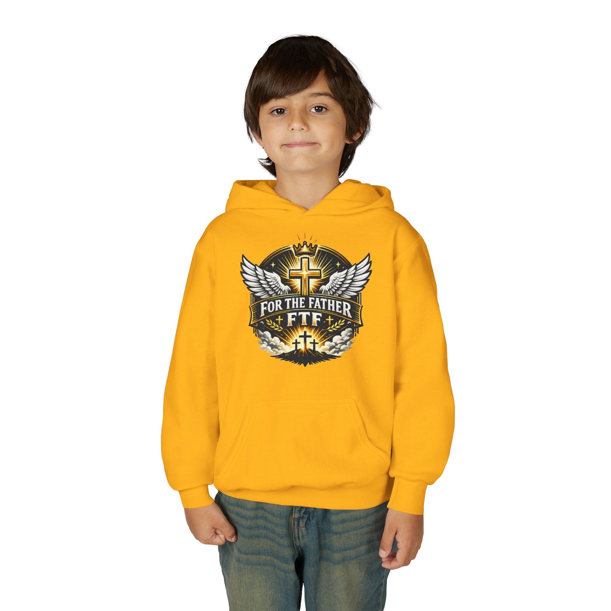 FTF - "Church Is My Happy Place" HTU - Youth Hoodie
