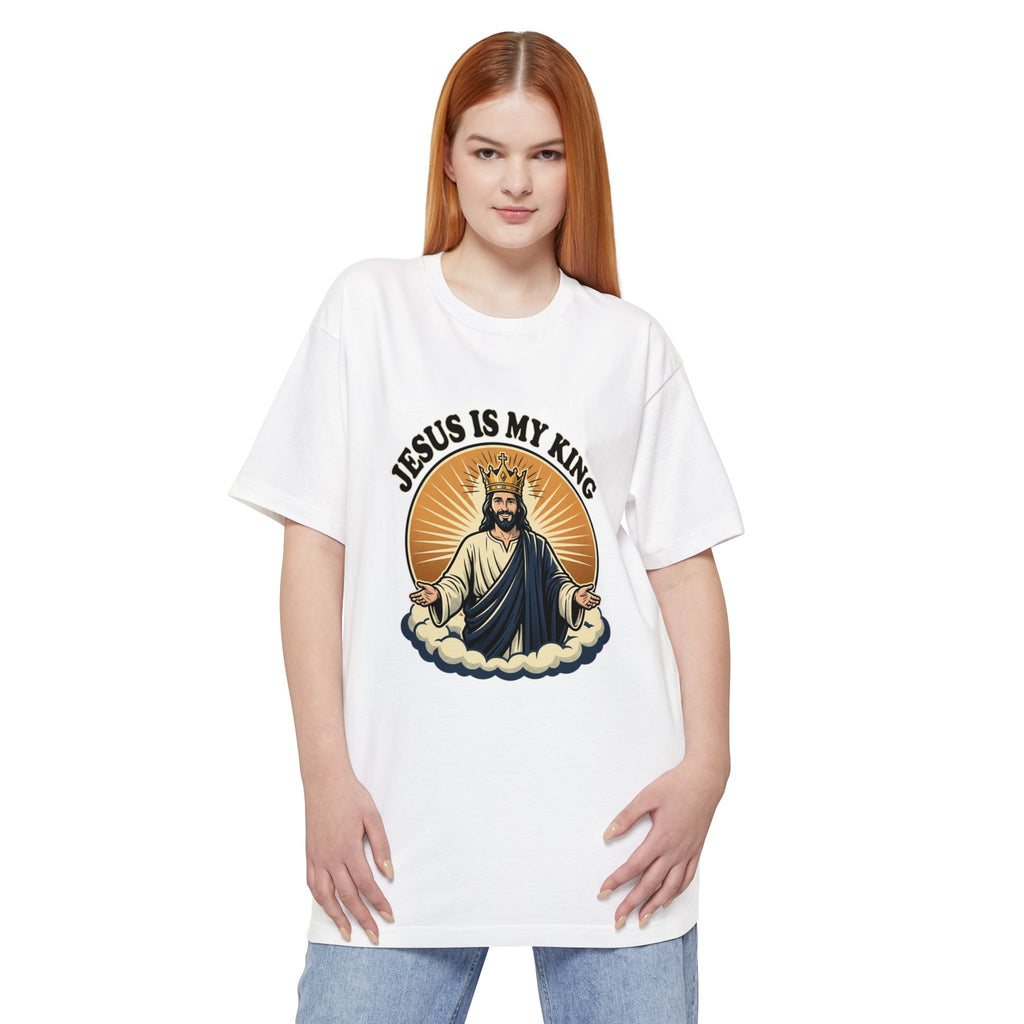 Jesus Is My King T-Shirt (Big & Tall) 100% Cotton