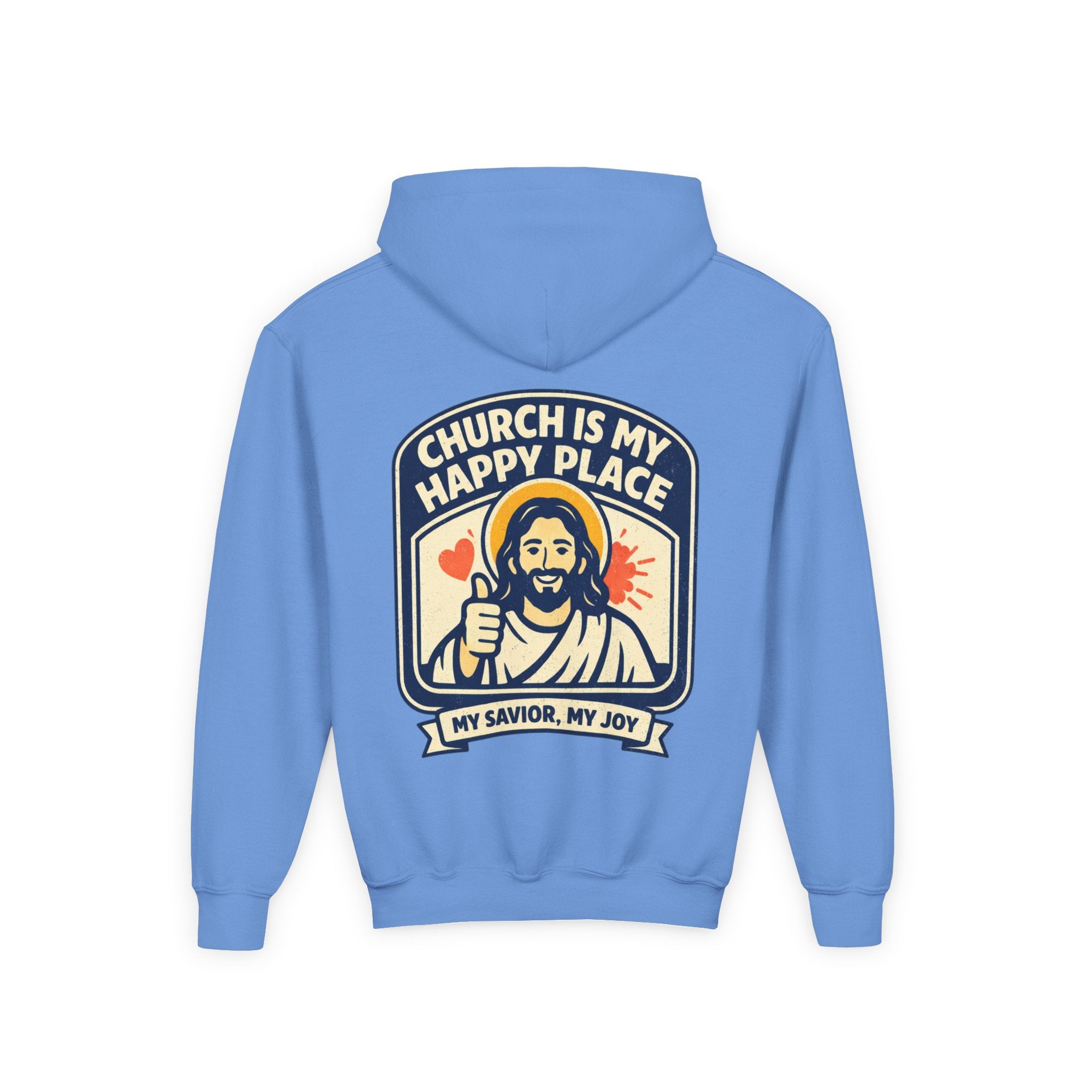 FTF - "Church Is My Happy Place" HTU - Youth Hoodie