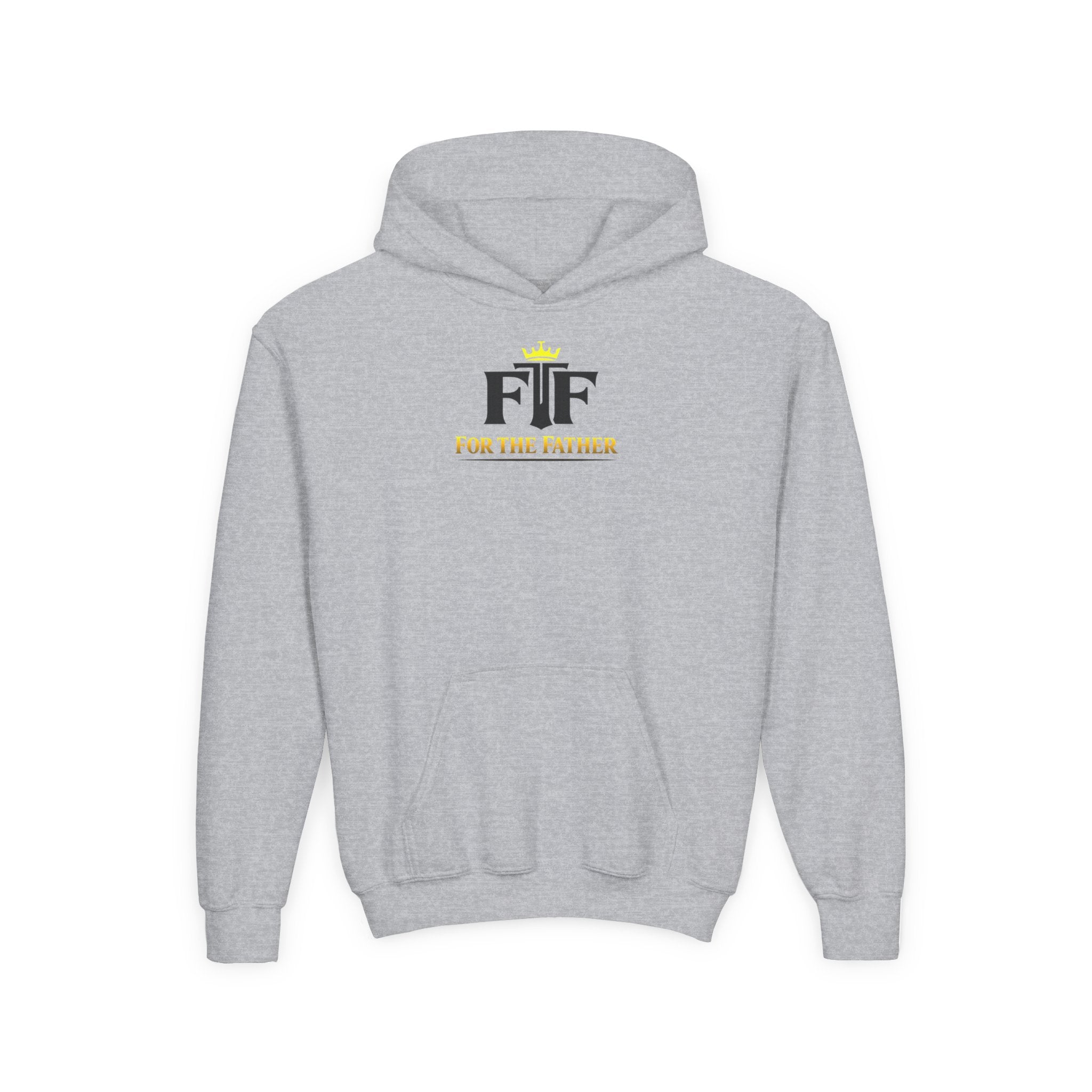 FTF - 'Jesus Is My Hero' Christian Faith Pullover (For The Fathers Logo)