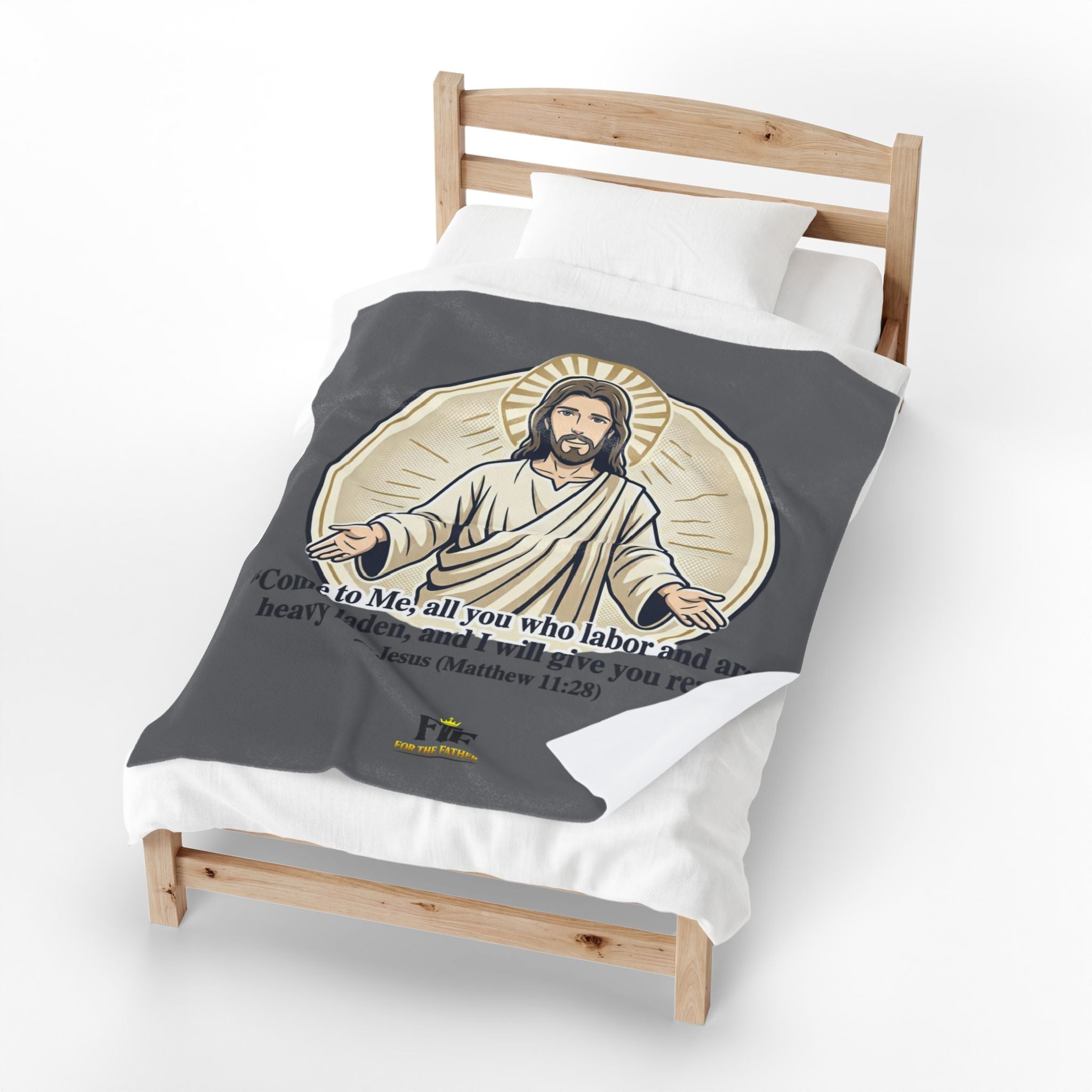 FTF - "Come to Me" Matthew 11:28 JH - Throw Blanket