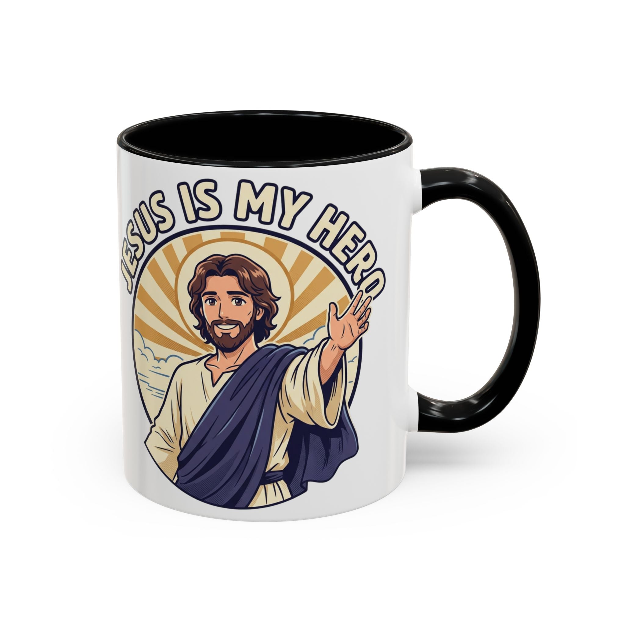 FTF - "Jesus Is My Hero" Sunburst - Mug