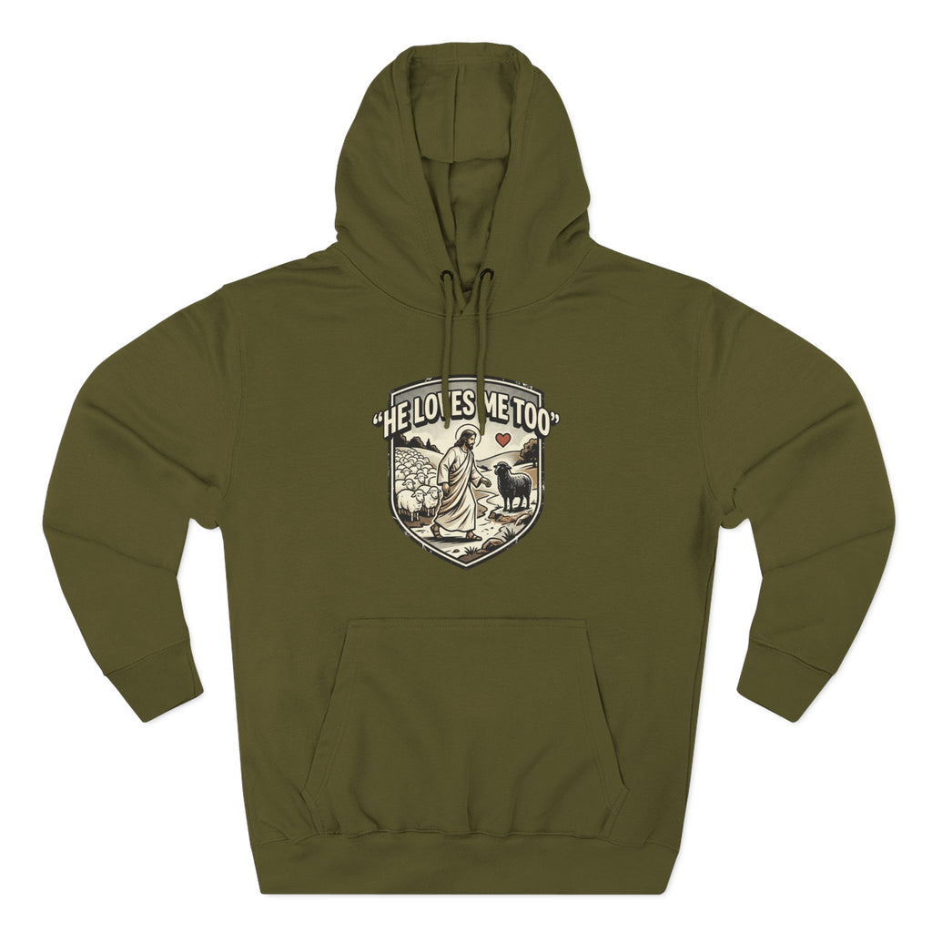 'He Loves Me Too' - Lonely Sheep Hoodie