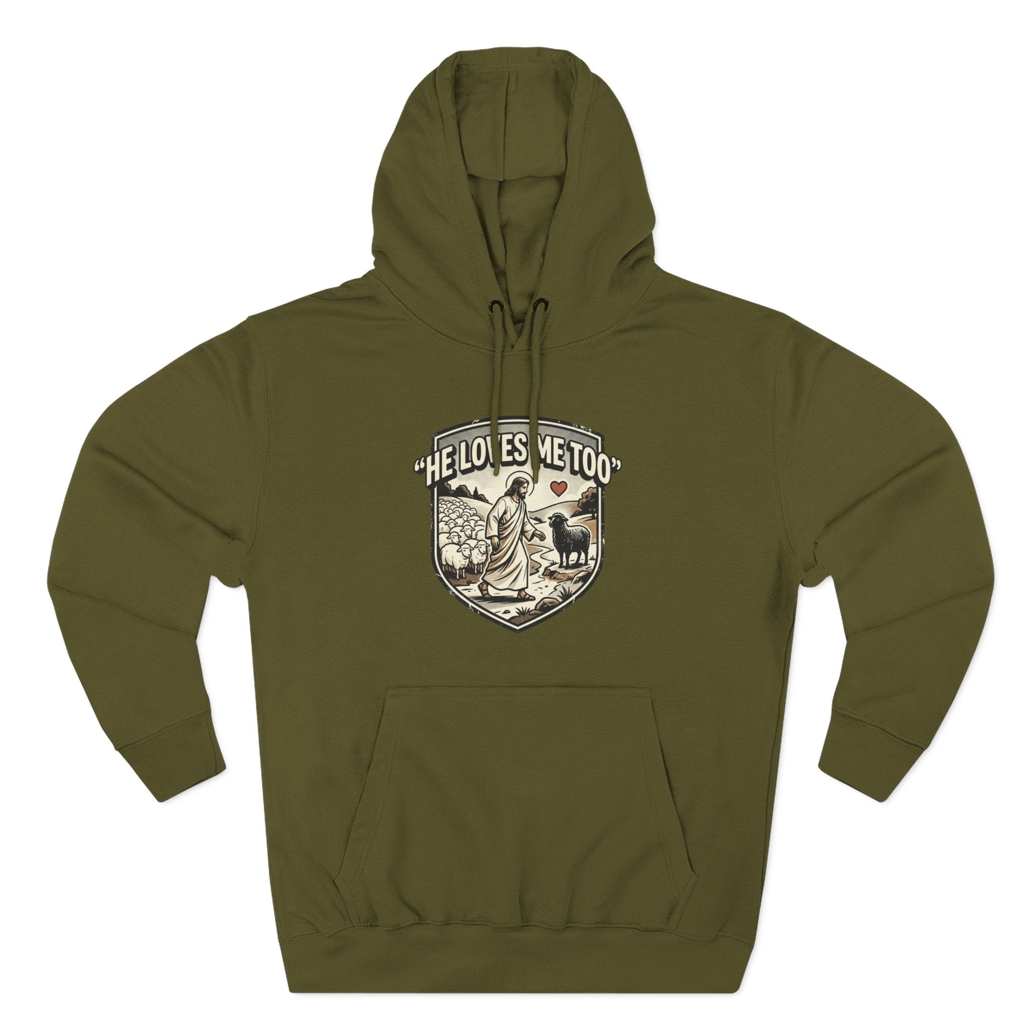'He Loves Me Too' - Lonely Sheep Hoodie