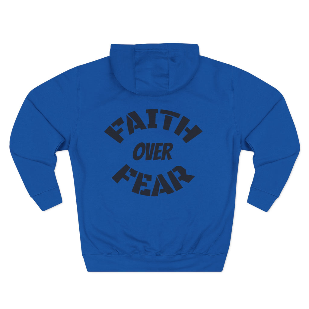 Faith Over Fear Hoodie — "For The Father" Christian Graphic Pullover