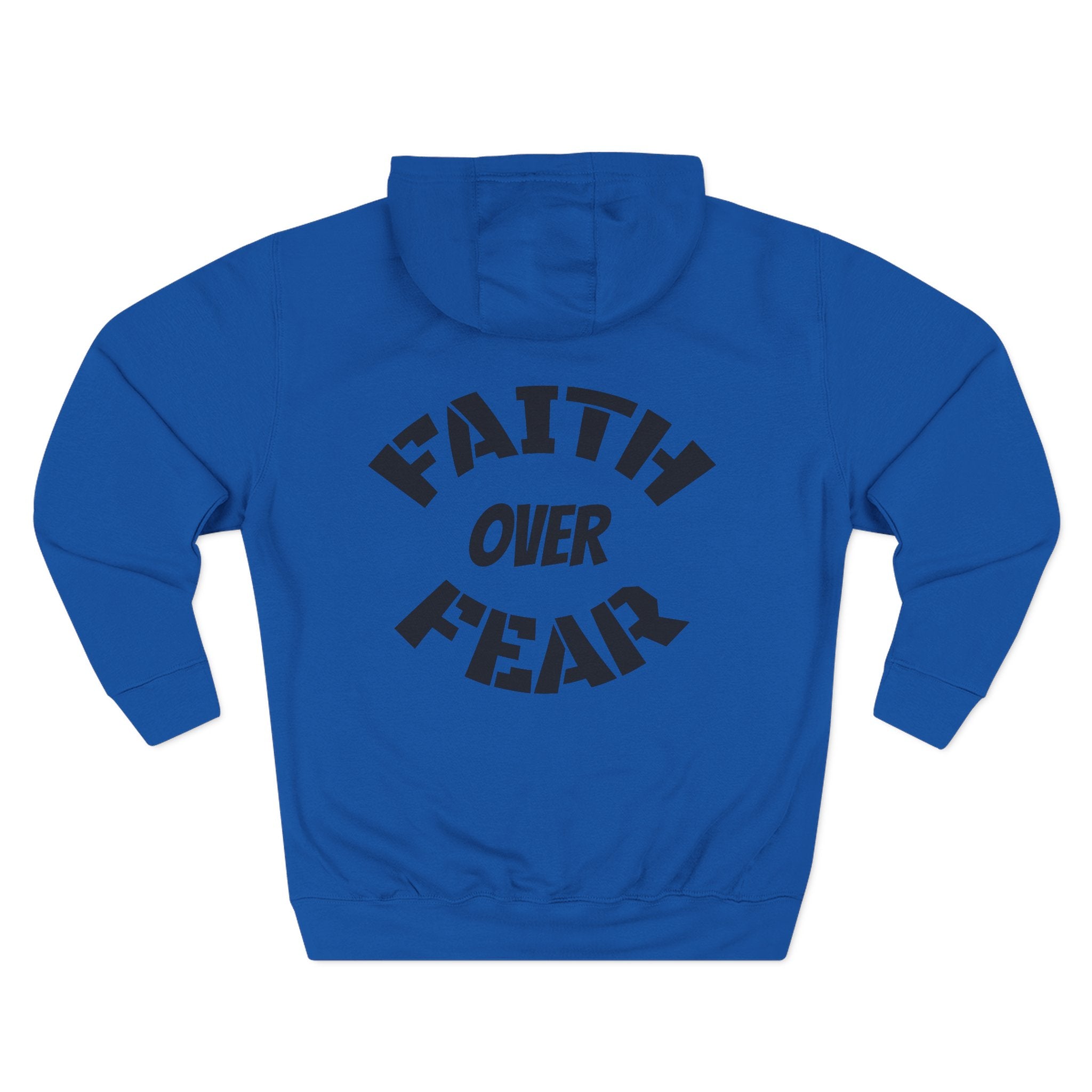 Faith Over Fear Hoodie — "For The Father" Christian Graphic Pullover
