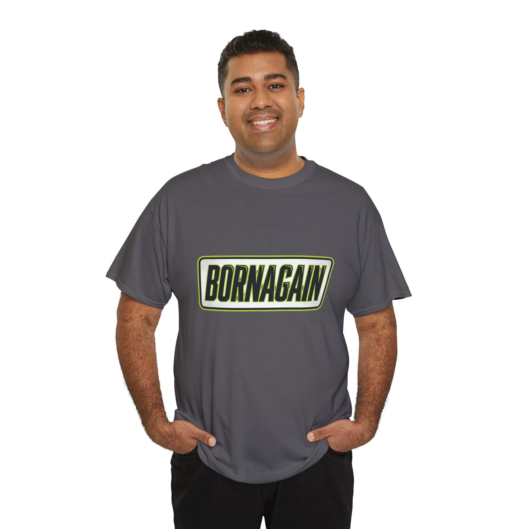 BORNAGAIN Tee – Vintage-Inspired Graphic T-Shirt