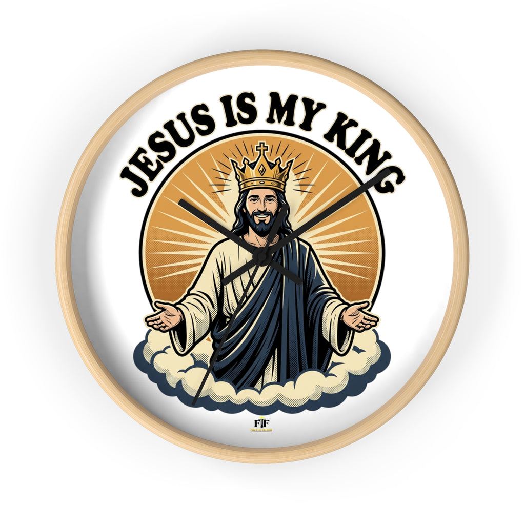FTF - Jesus Is My King - Wall Clock