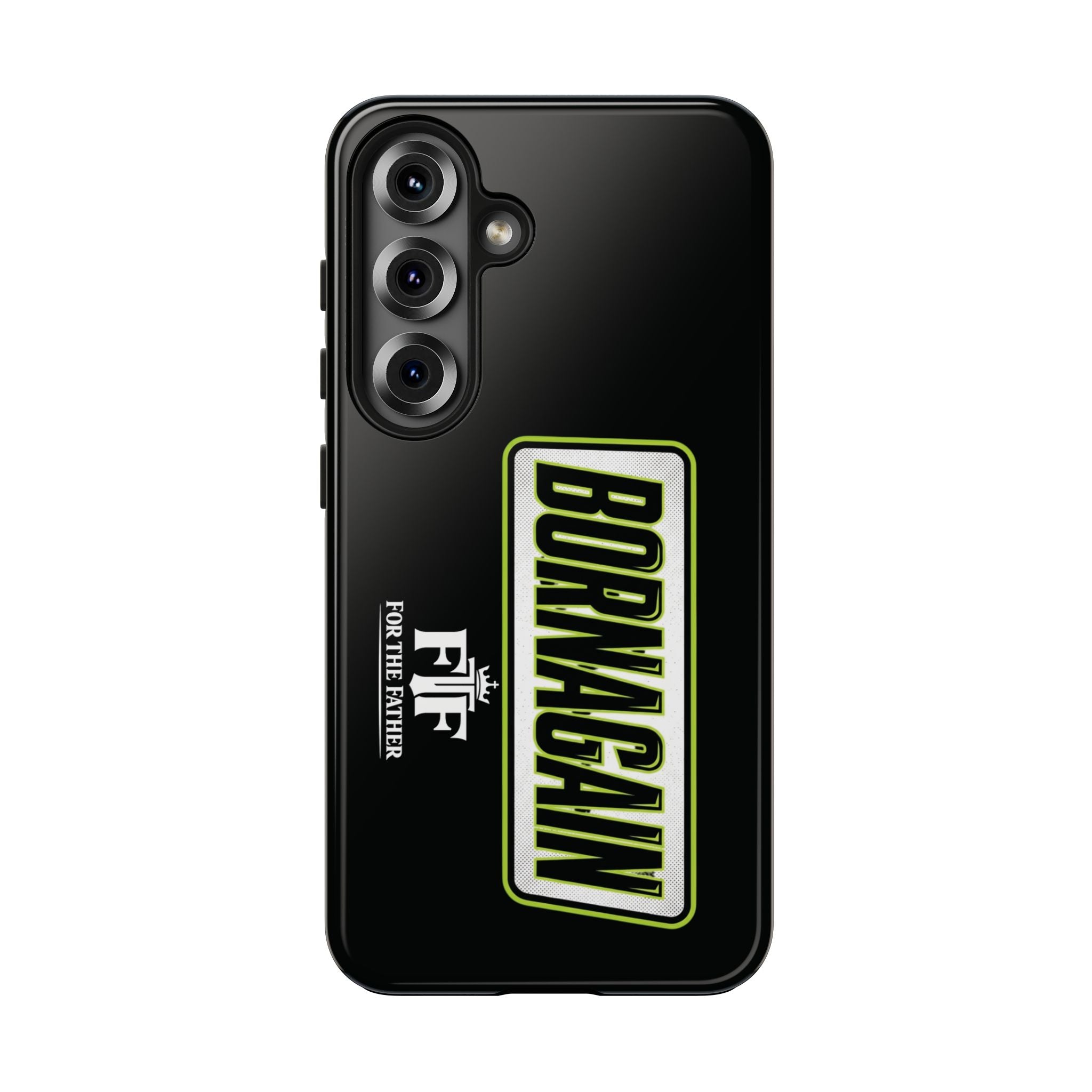 FTF - BORNAGAIN - Black Tough Phone Case