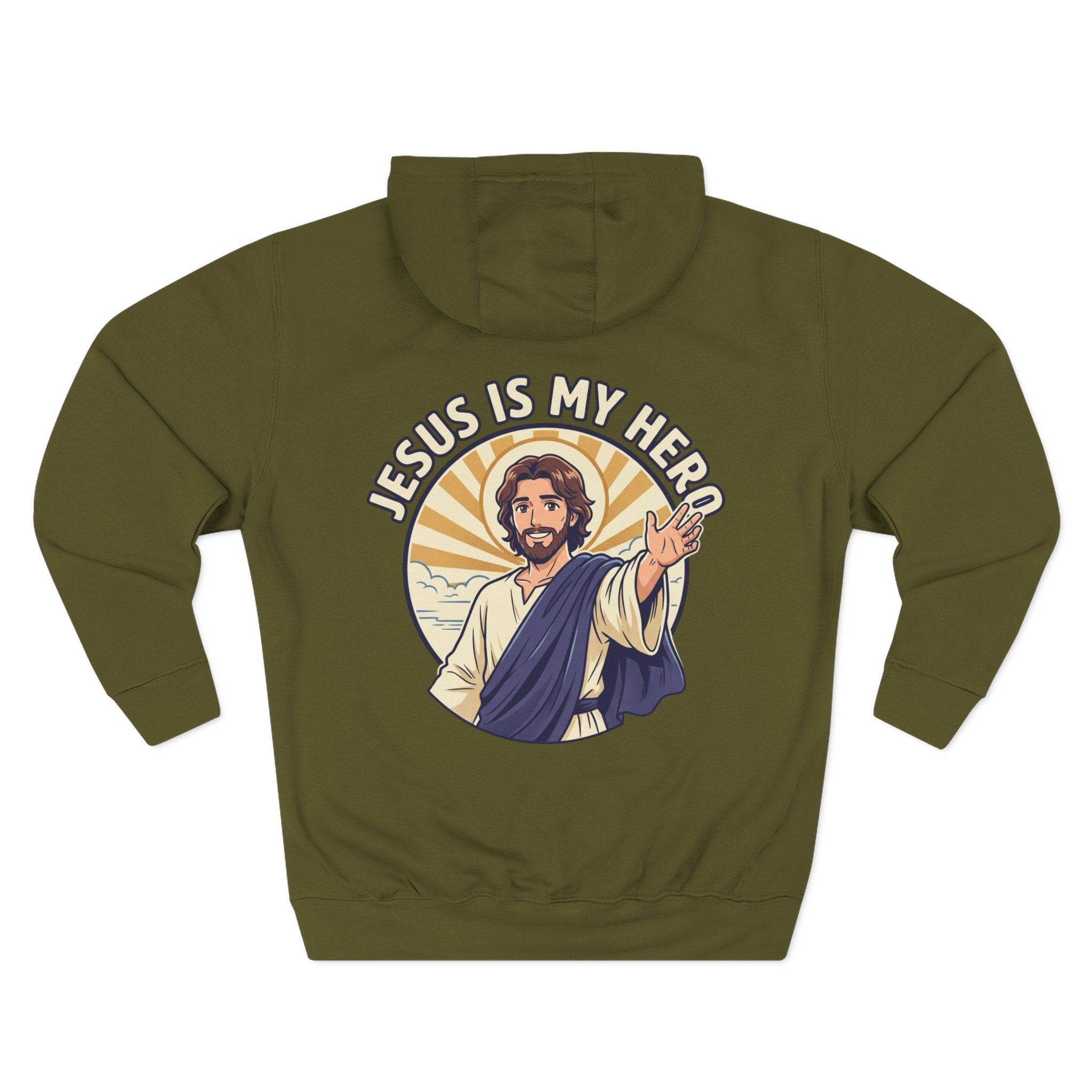 FTF - "Jesus Is My Hero" Sunburst - Hoodie