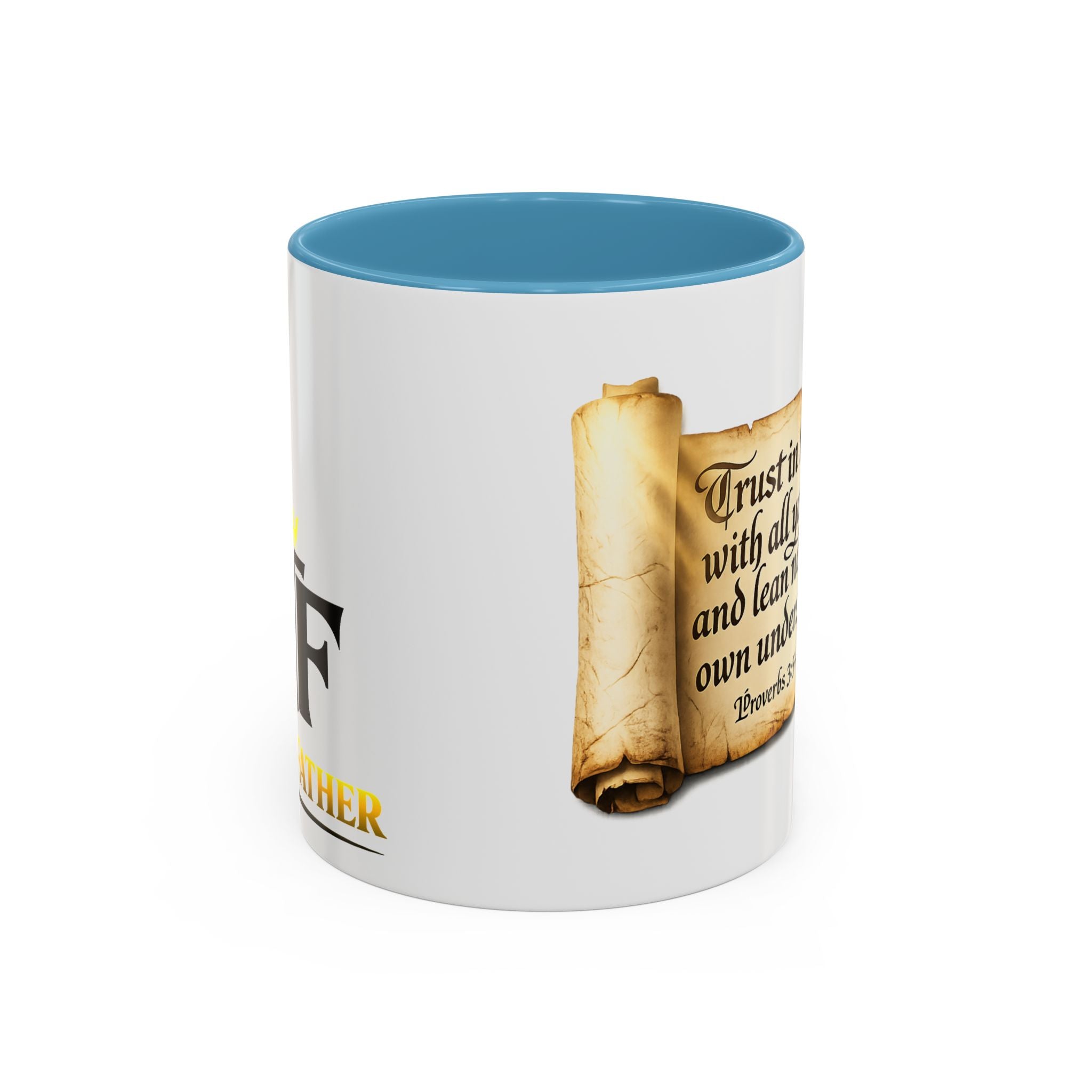 FTF - "Trust In The Lord" Proverbs 3:5 Scroll - Coffee Mug