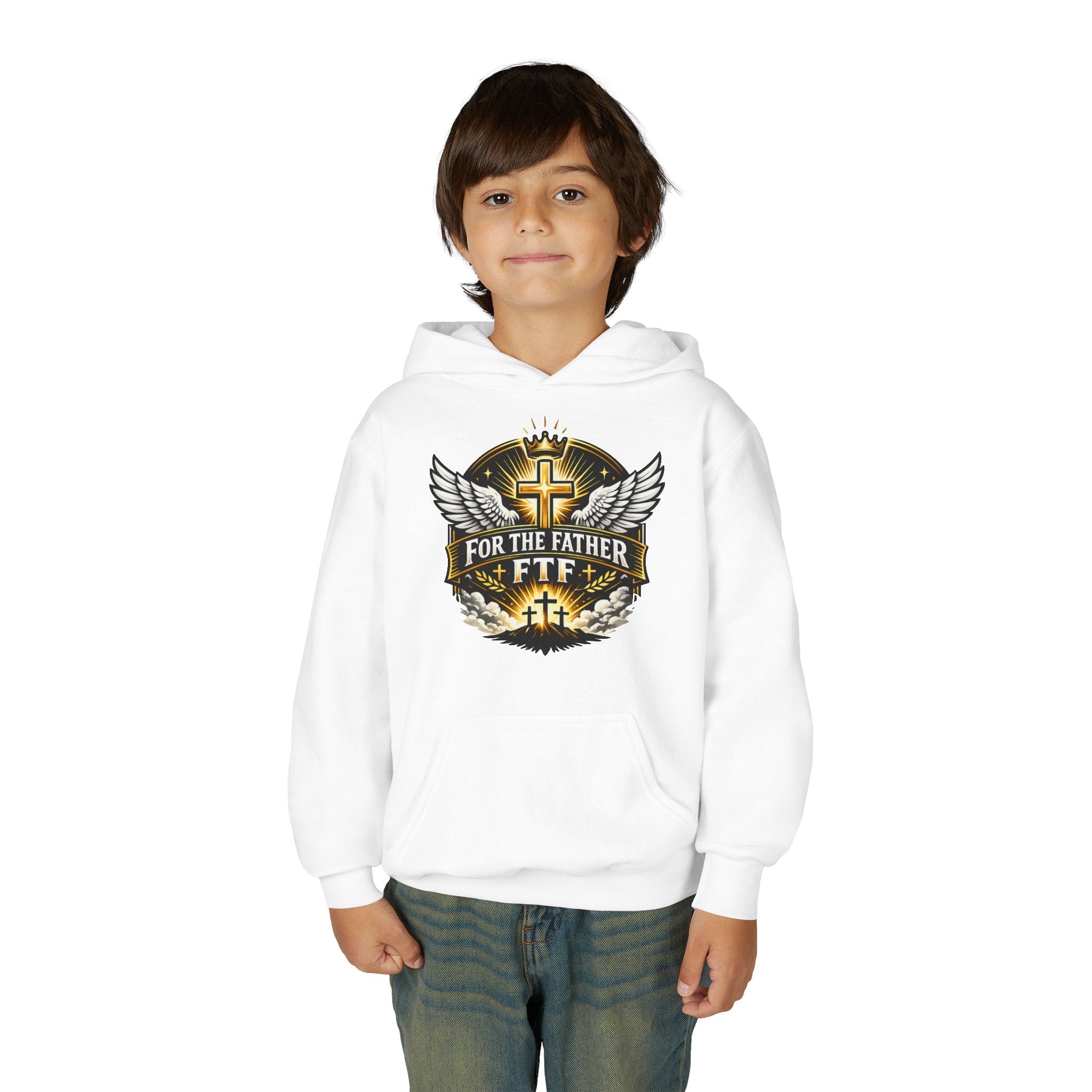 FTF - "Church Is My Happy Place" HTU - Youth Hoodie
