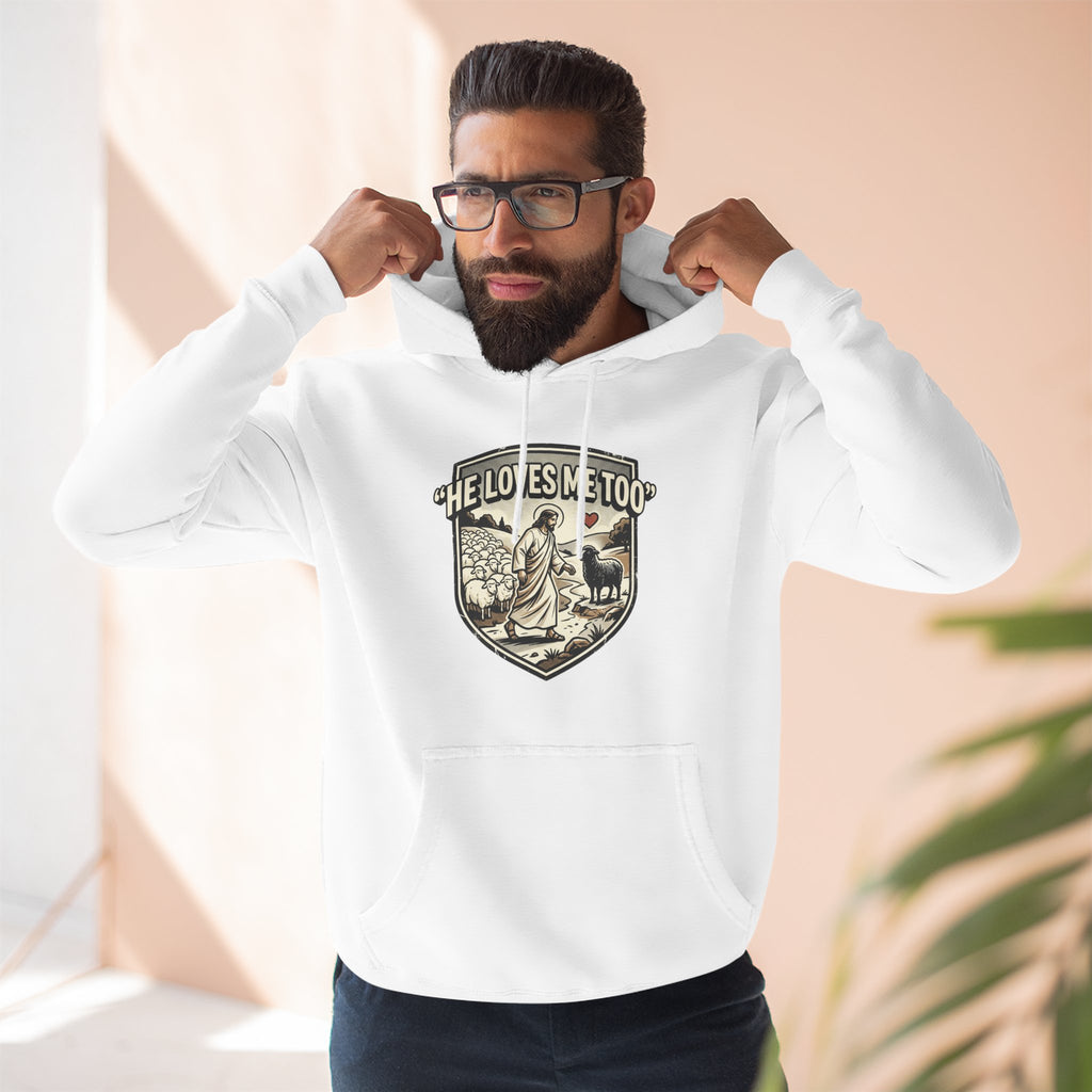 'He Loves Me Too' - Lonely Sheep Hoodie
