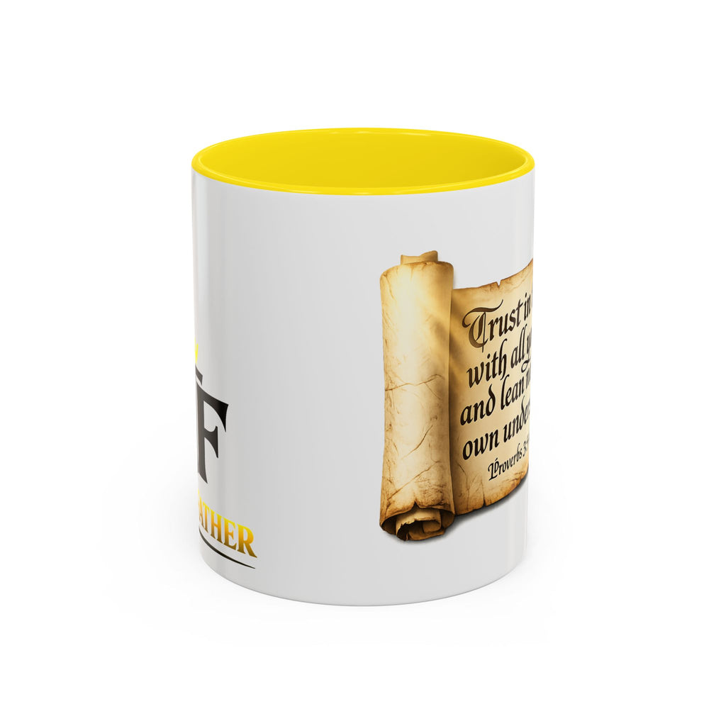 FTF - "Trust In The Lord" Proverbs 3:5 Scroll - Coffee Mug