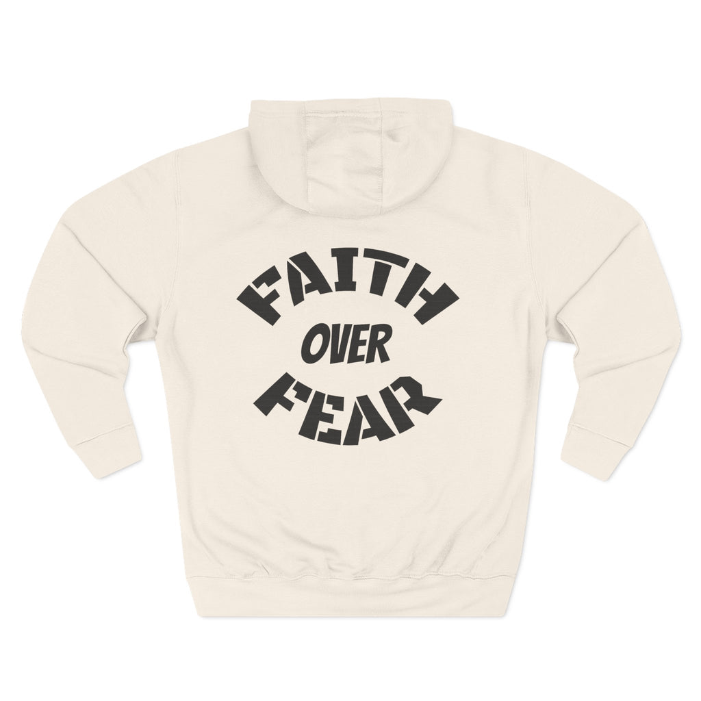 Faith Over Fear Hoodie — "For The Father" Christian Graphic Pullover