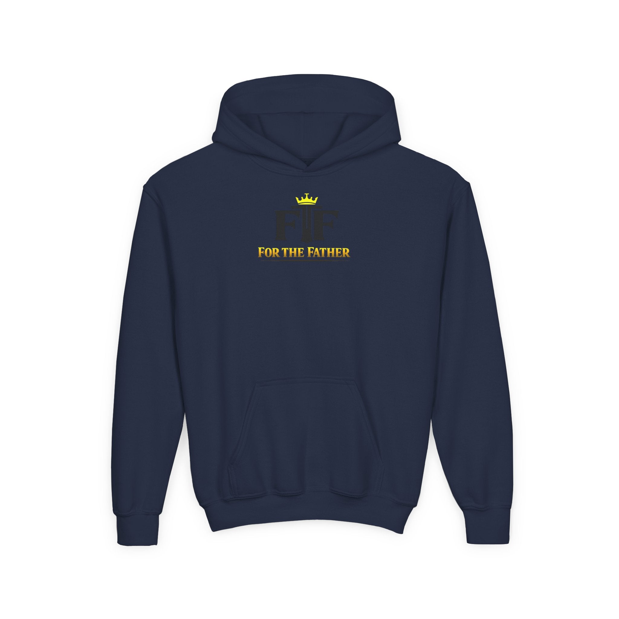 FTF - 'Jesus Is My Hero' Christian Faith Pullover (For The Fathers Logo)