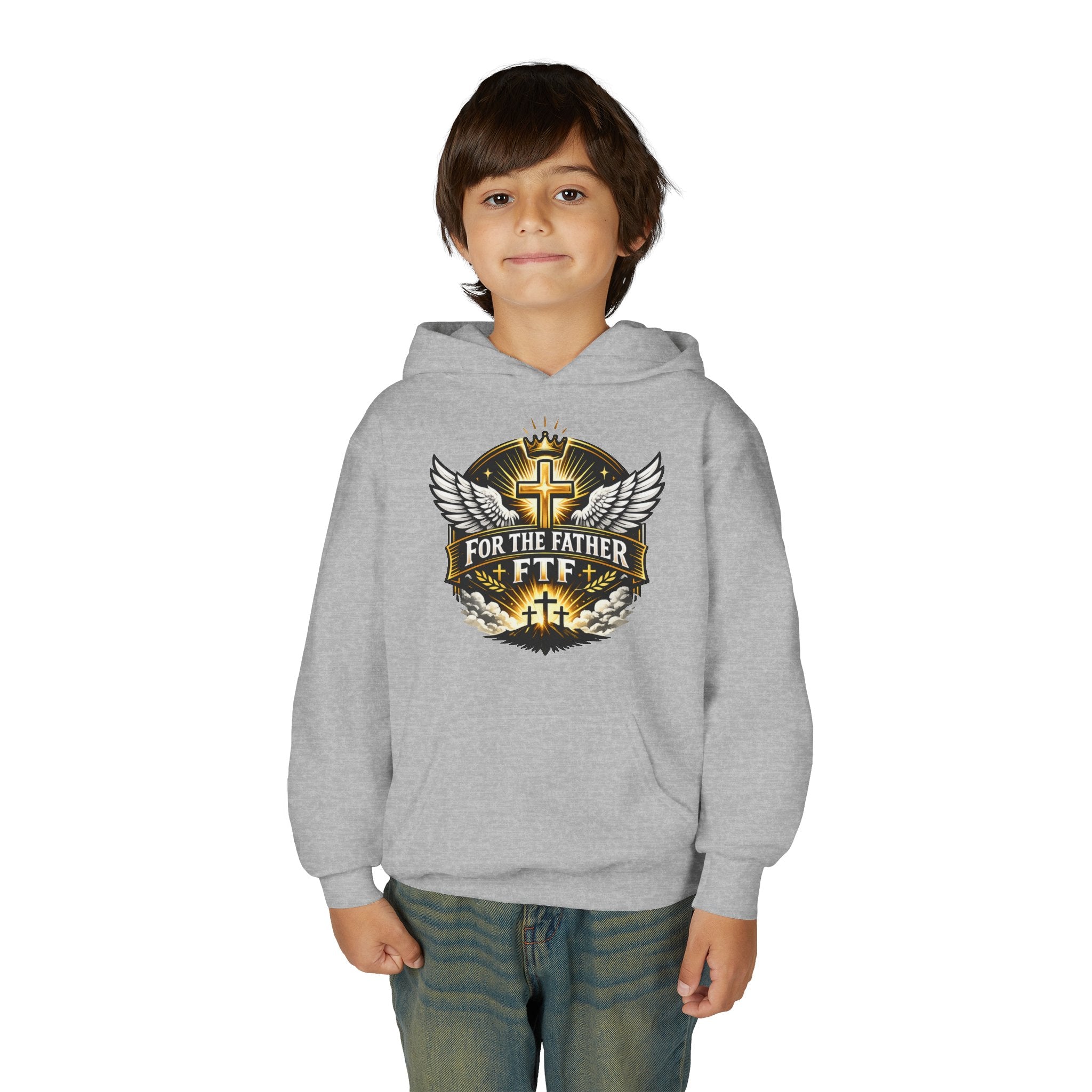 FTF - "Church Is My Happy Place" HTU - Youth Hoodie