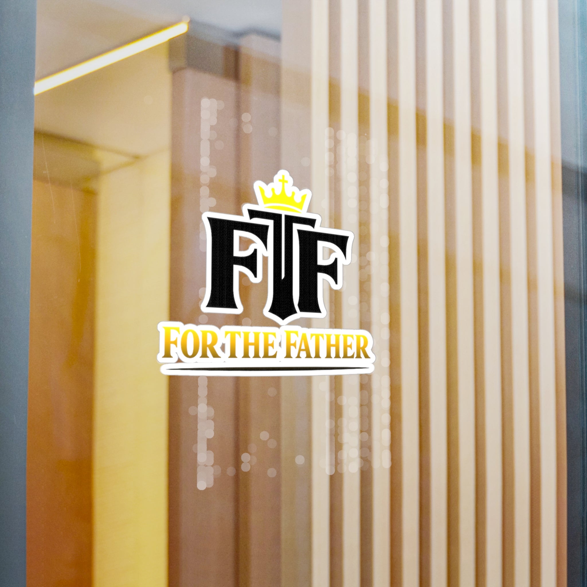 For The Father Vinyl Decal