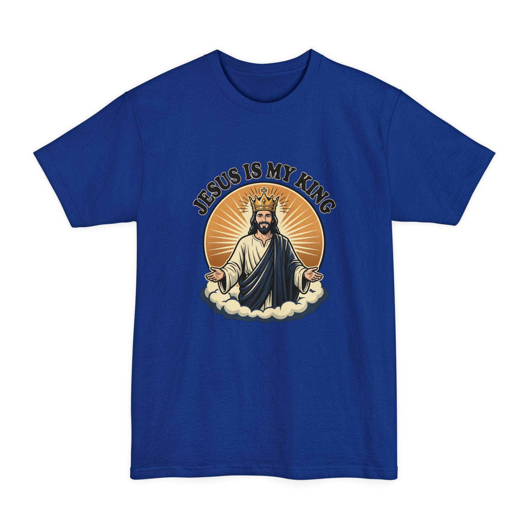 Jesus Is My King T-Shirt (Big & Tall) 100% Cotton