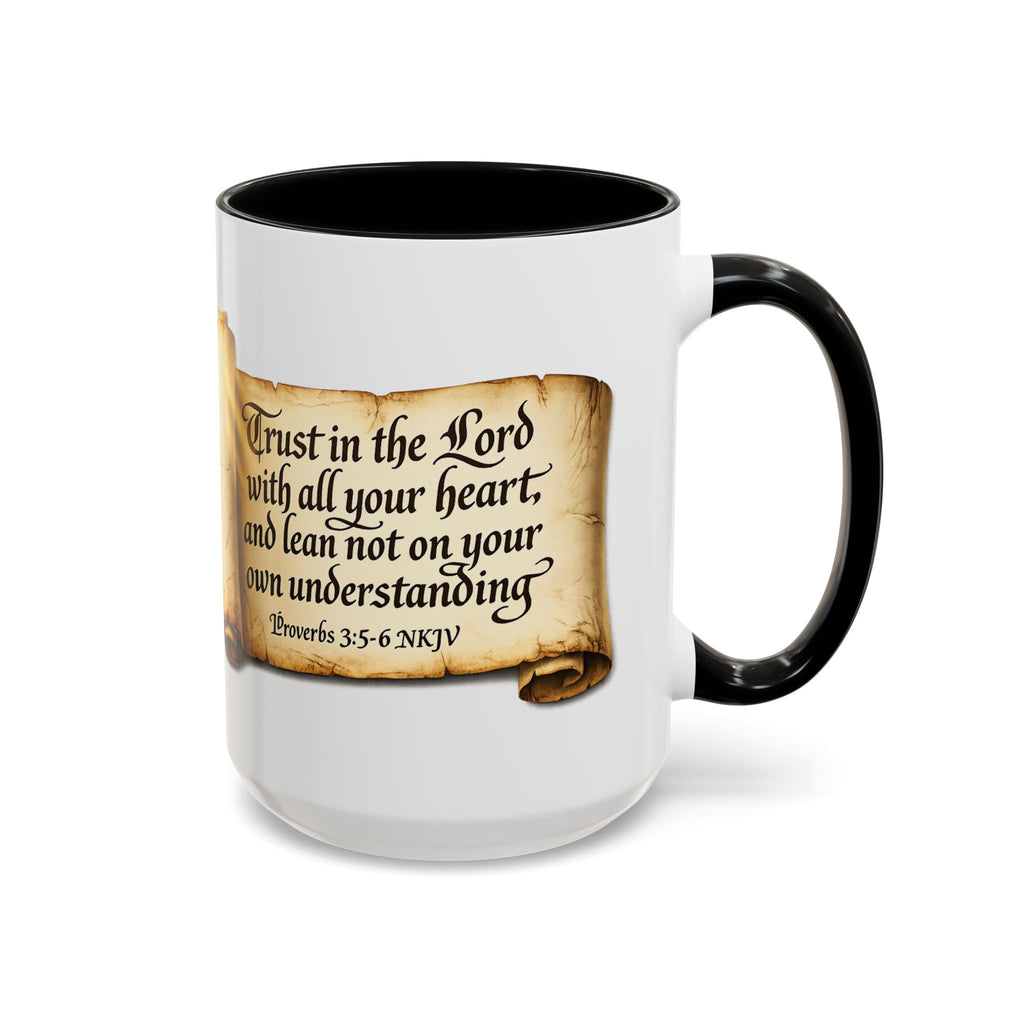 FTF - "Trust In The Lord" Proverbs 3:5 Scroll - Coffee Mug