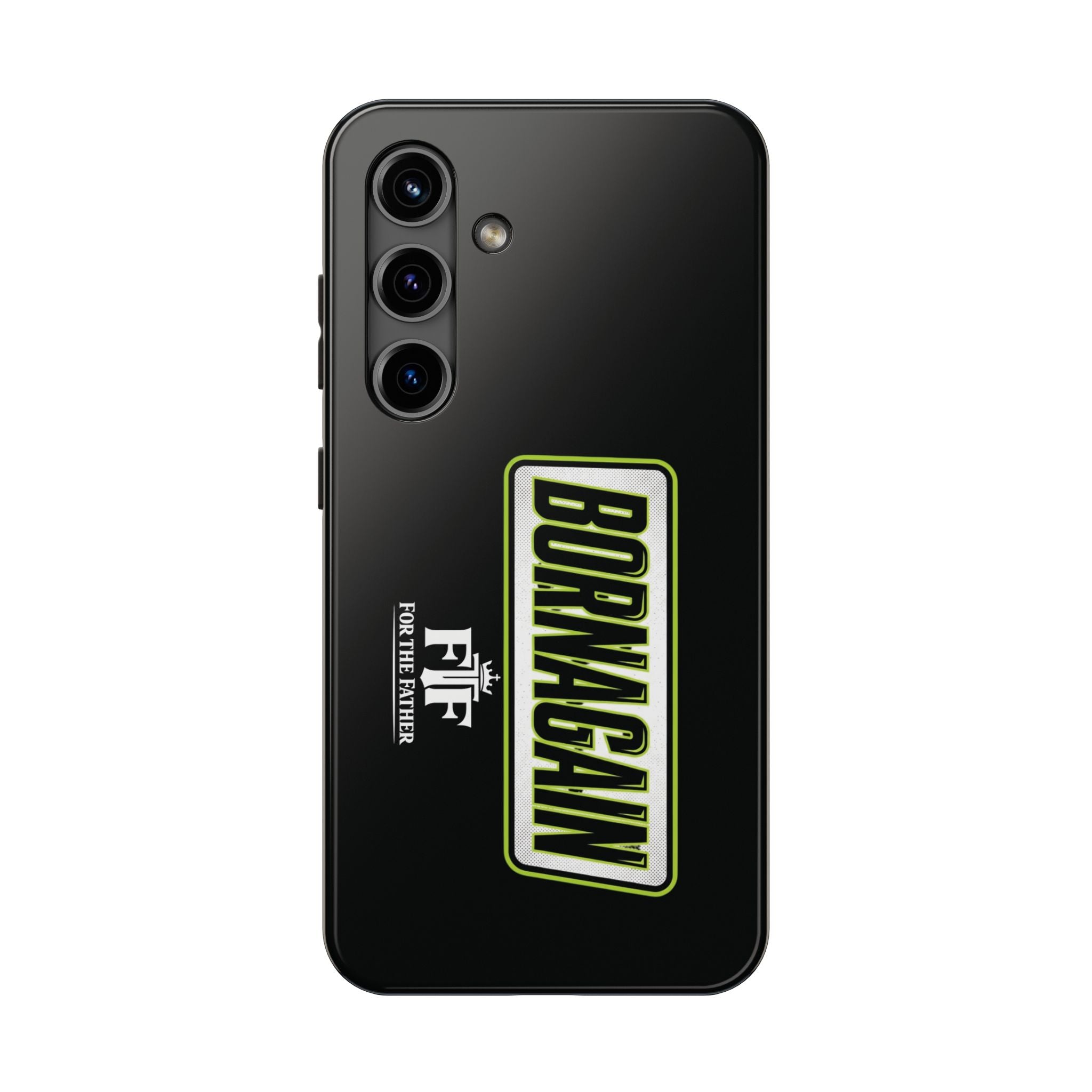 FTF - BORNAGAIN - Black Tough Phone Case