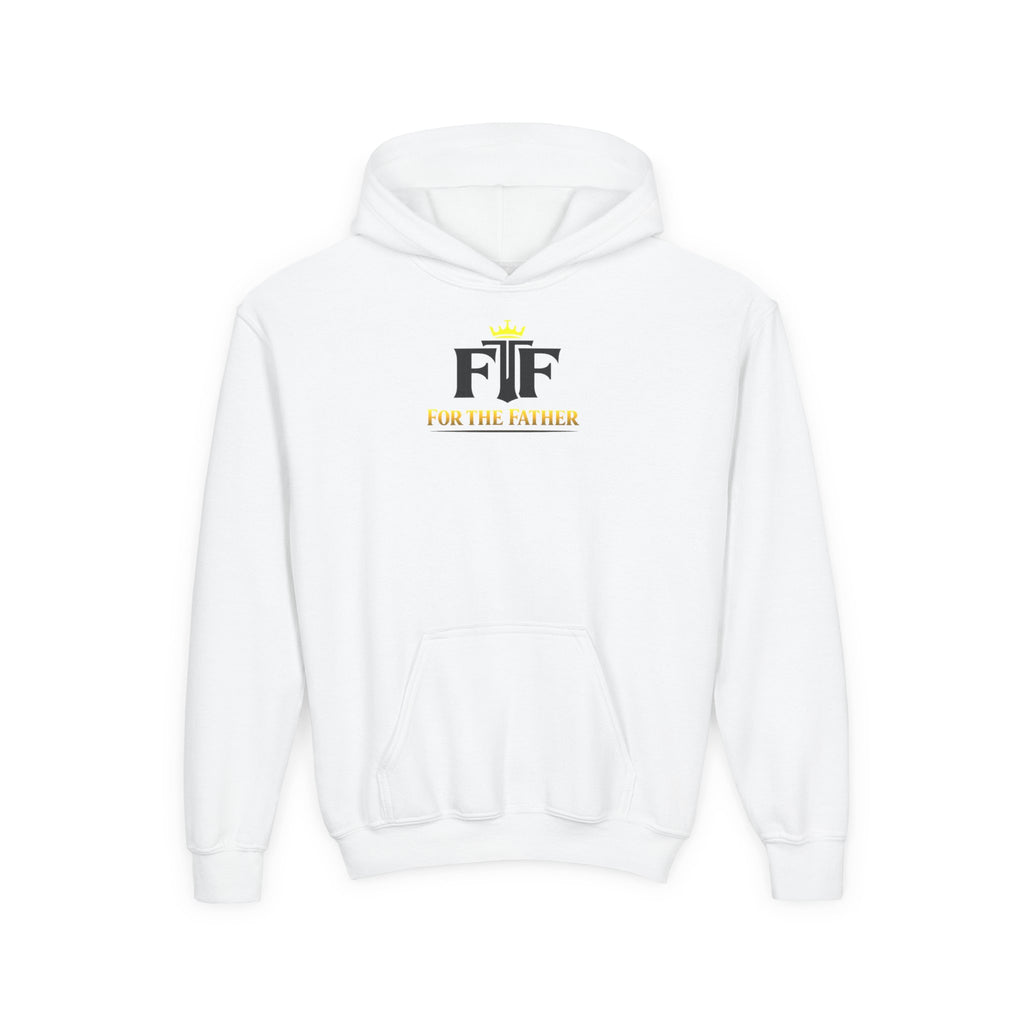 FTF - 'Jesus Is My Hero' Christian Faith Pullover (For The Fathers Logo)