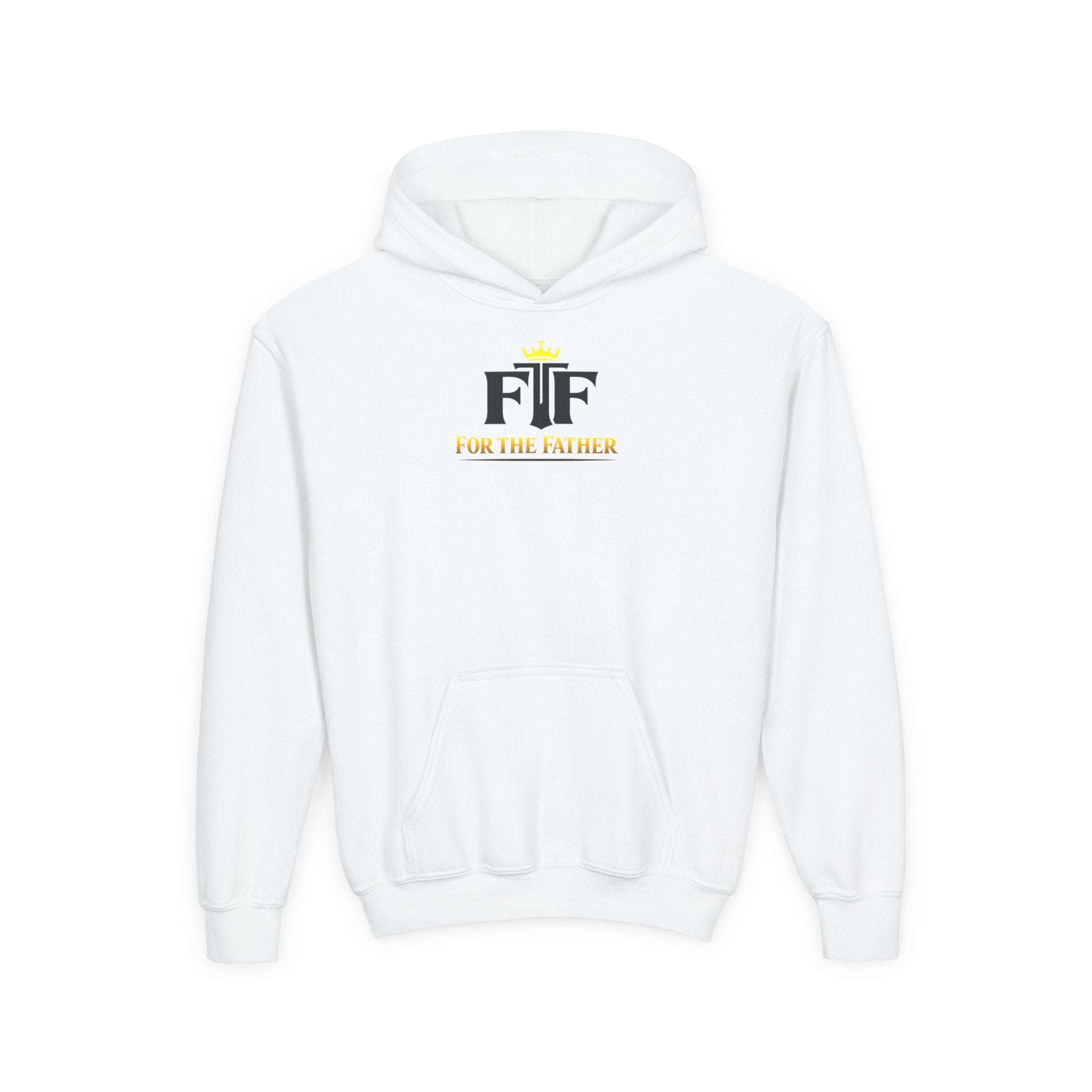 FTF - 'Jesus Is My Hero' Christian Faith Pullover (For The Fathers Logo)