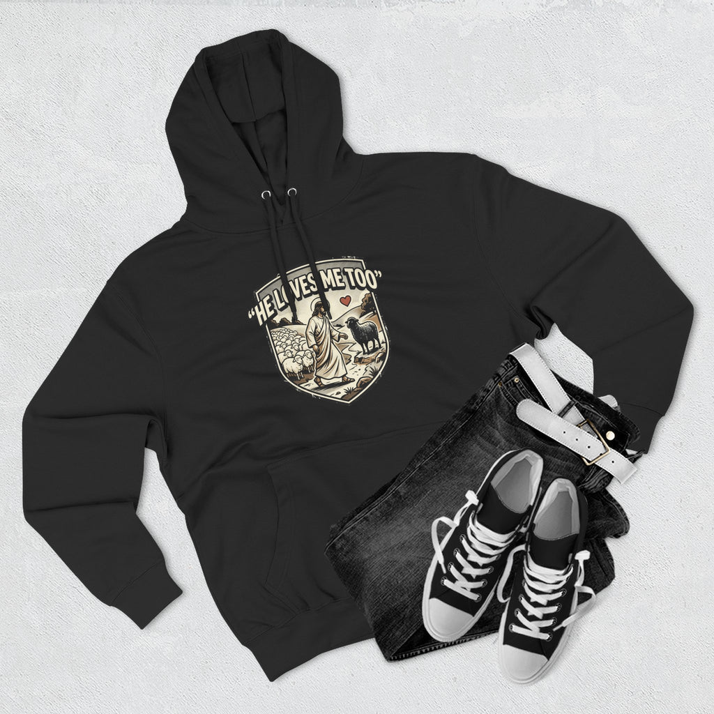 'He Loves Me Too' - Lonely Sheep Hoodie